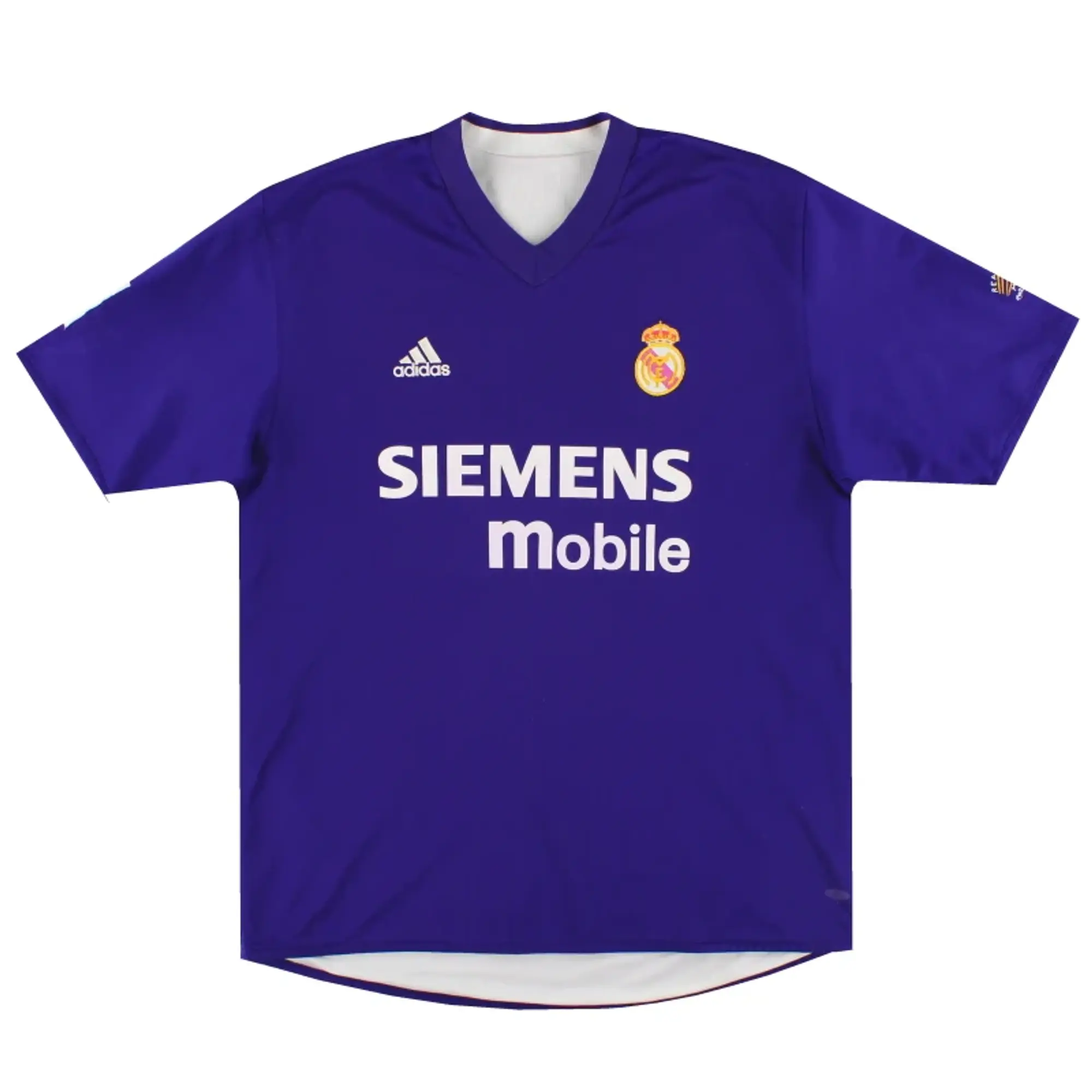 2002-03 Real Madrid adidas Centenary Reversible Third Shirt L - Real Madrid / Excellent / Large