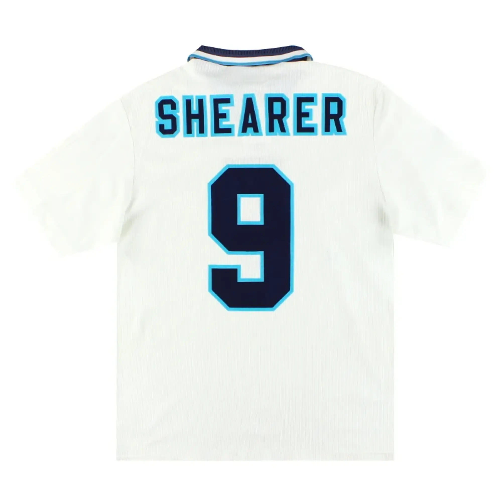 1995-97 England Umbro Home Shirt Shearer #9 XL - England / Excellent / XL