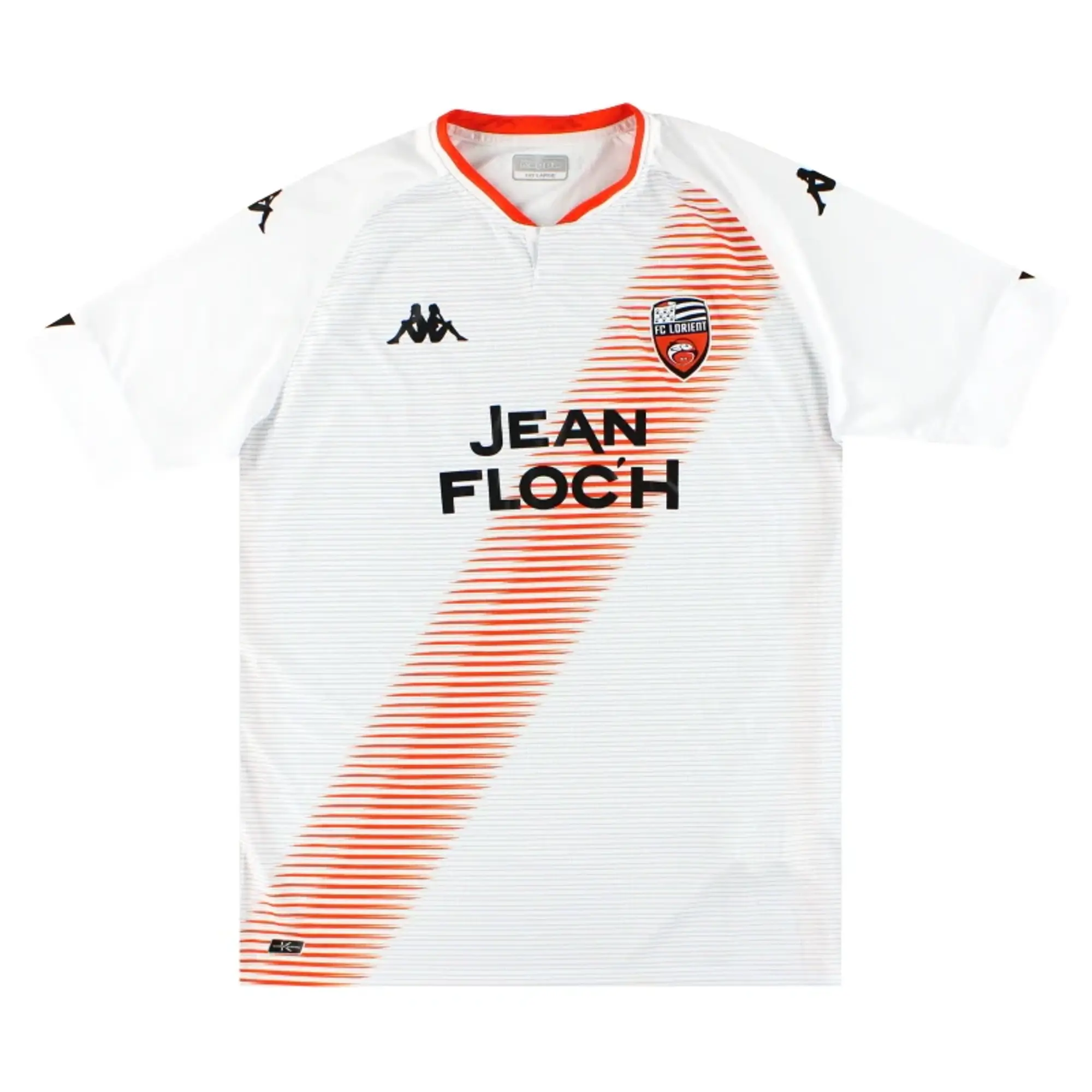 2020-21 FC Lorient Kappa Kombat Away Shirt XXXL - Other French Clubs / Excellent / XXXL