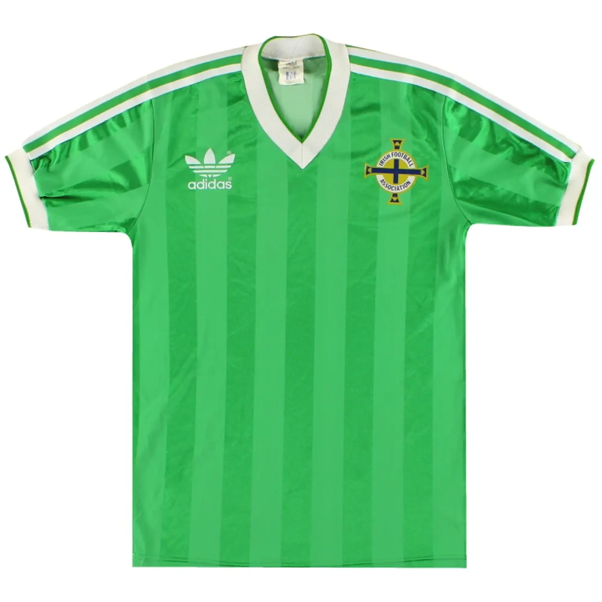 1985-86 Northern Ireland adidas Home Shirt S - Northern Ireland / Excellent / Small