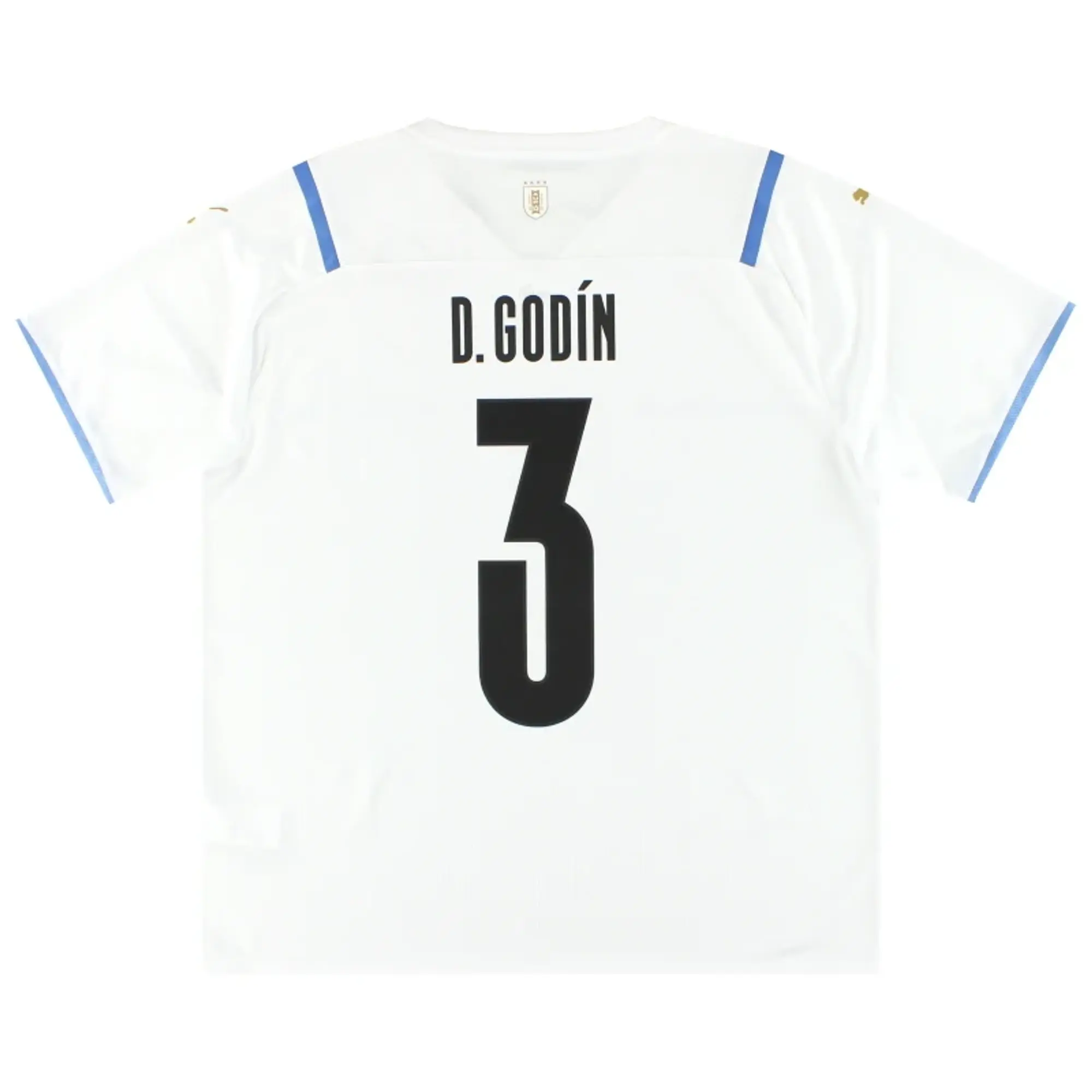 2021-22 Uruguay Puma Away Shirt D.Godin #3 *w/tags* XL - South American / w/tags / XL