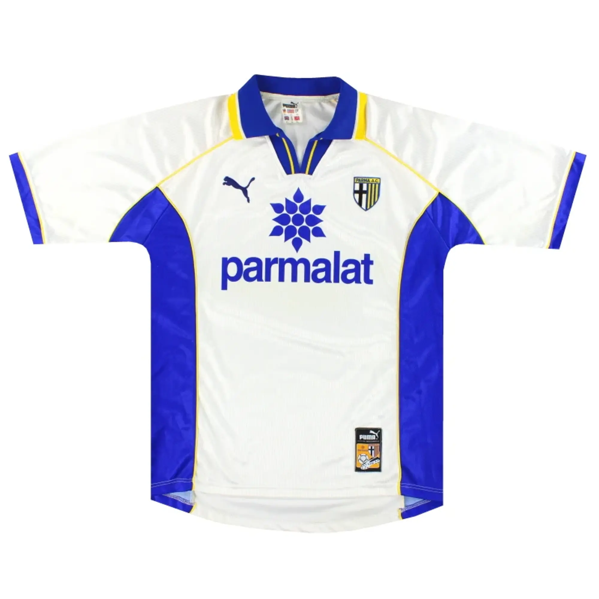 1997-98 Parma Puma Home Shirt XL - Parma / Excellent / XL