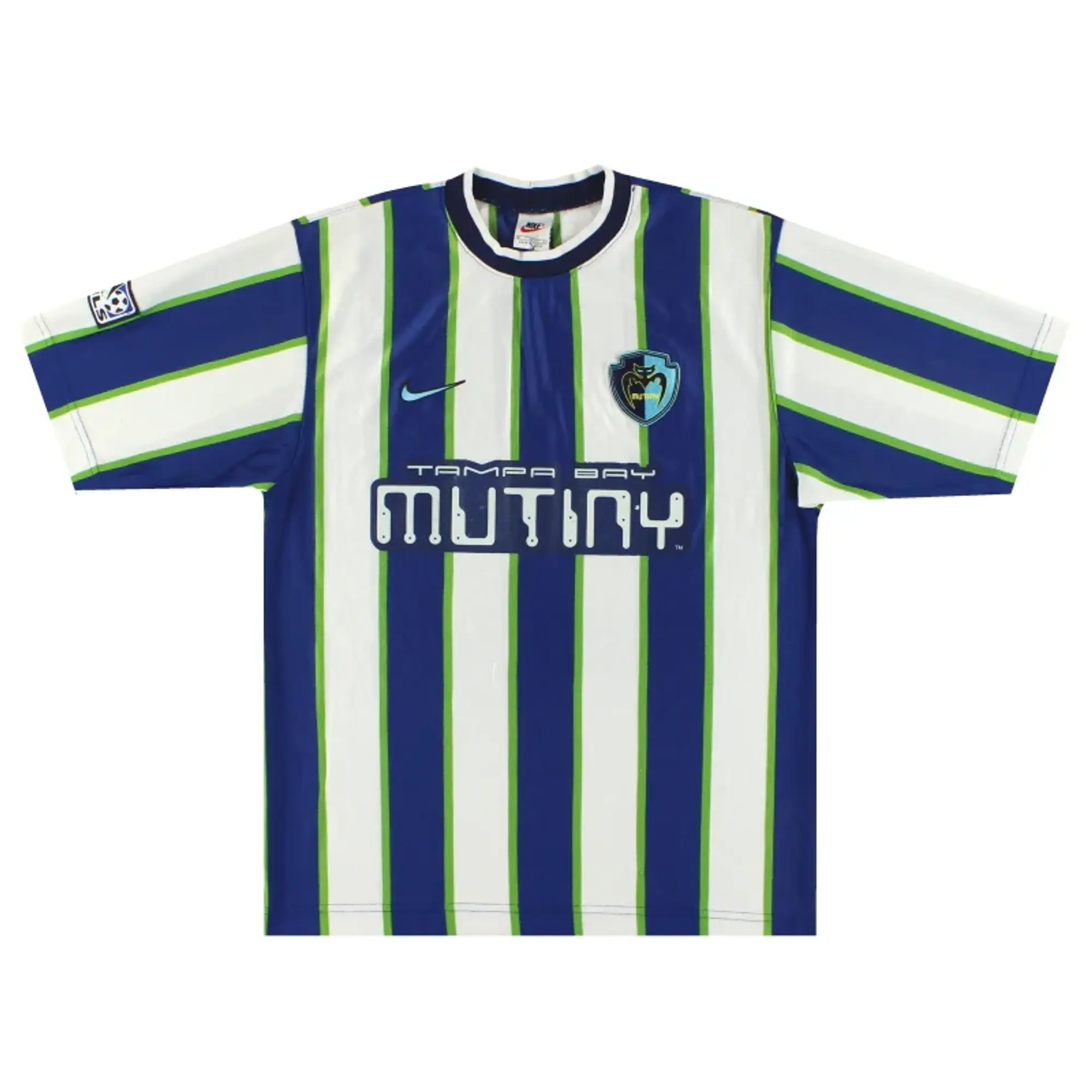 1998-99 Tampa Bay Mutiny Nike Away Shirt M - USA Soccer Clubs / Excellent / Medium