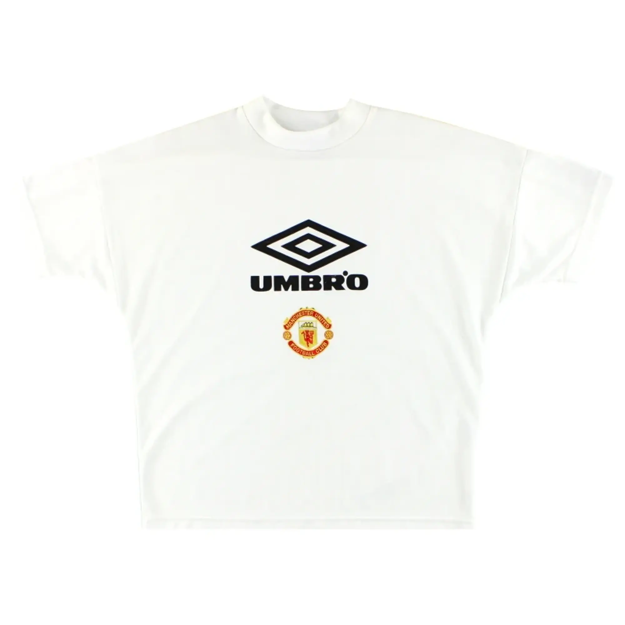 1996-97 Manchester United Umbro Training Shirt Y - Manchester United / Excellent / Youth