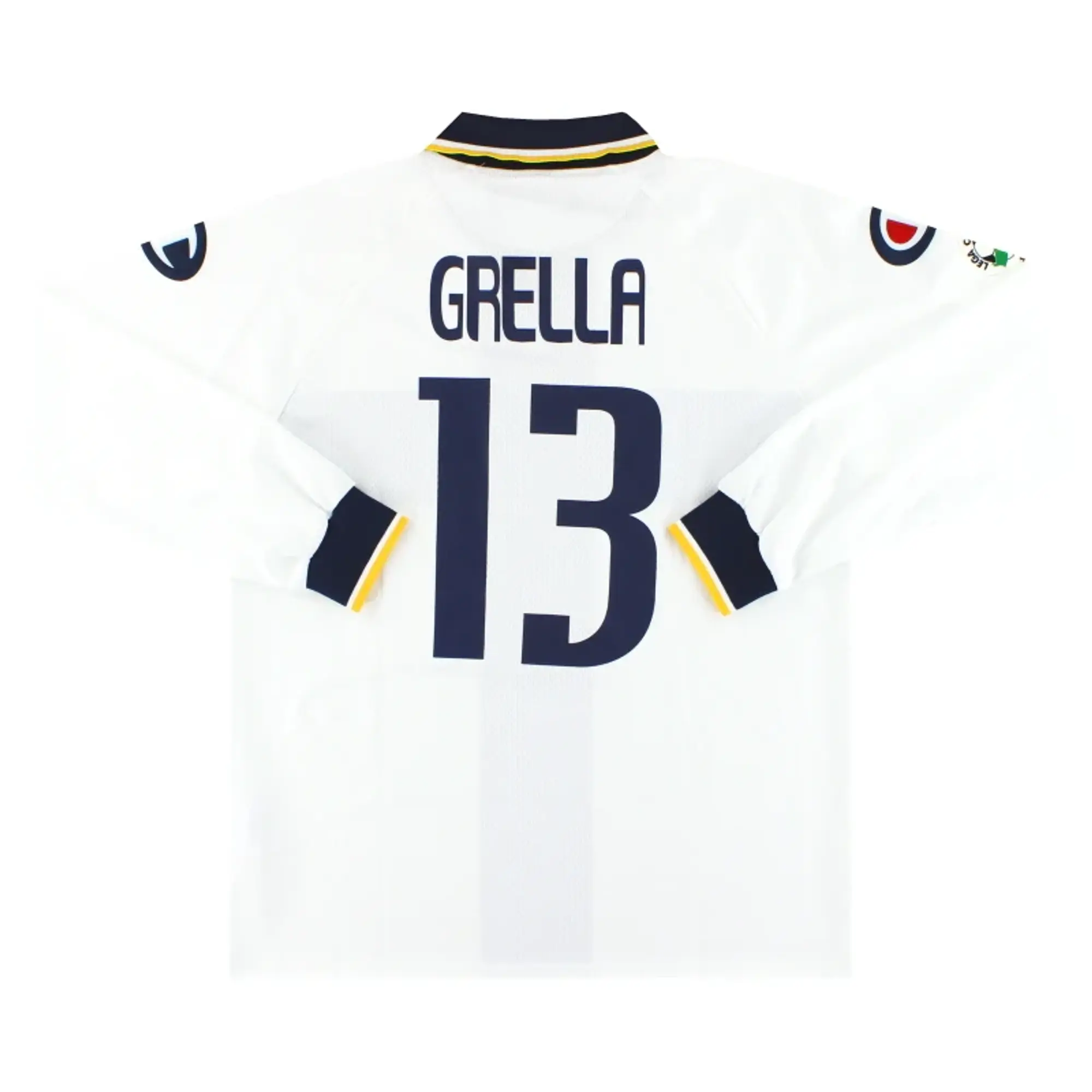2005-06 Parma Champion Home Shirt L/S Grella #13 *Mint* XL - Parma / Mint / XL