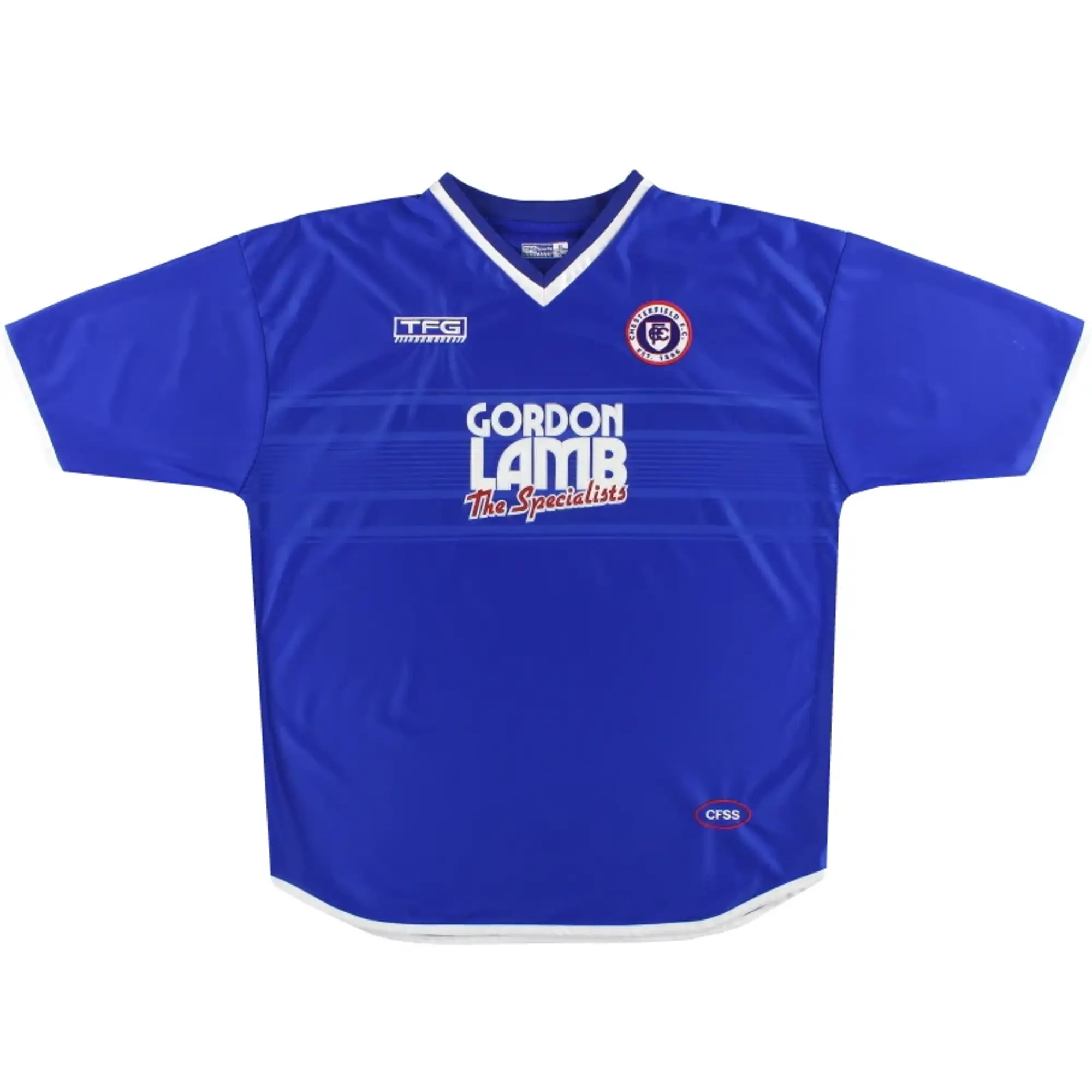 2001-02 Chesterfield Home Shirt XL - Chesterfield / Excellent / XL