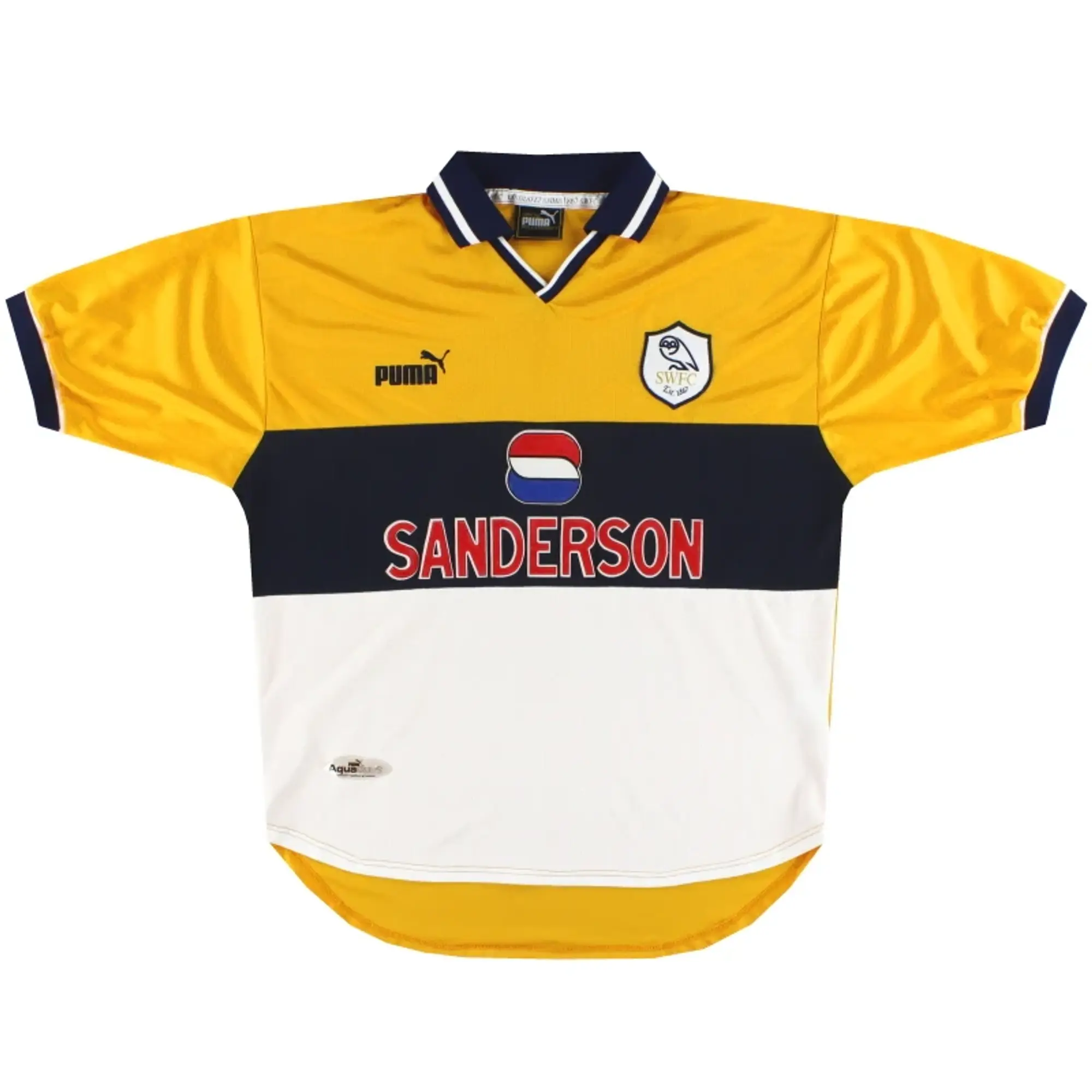 1999-00 Sheffield Wednesday Puma Away Shirt M - Sheffield Wednesday / Excellent / Medium