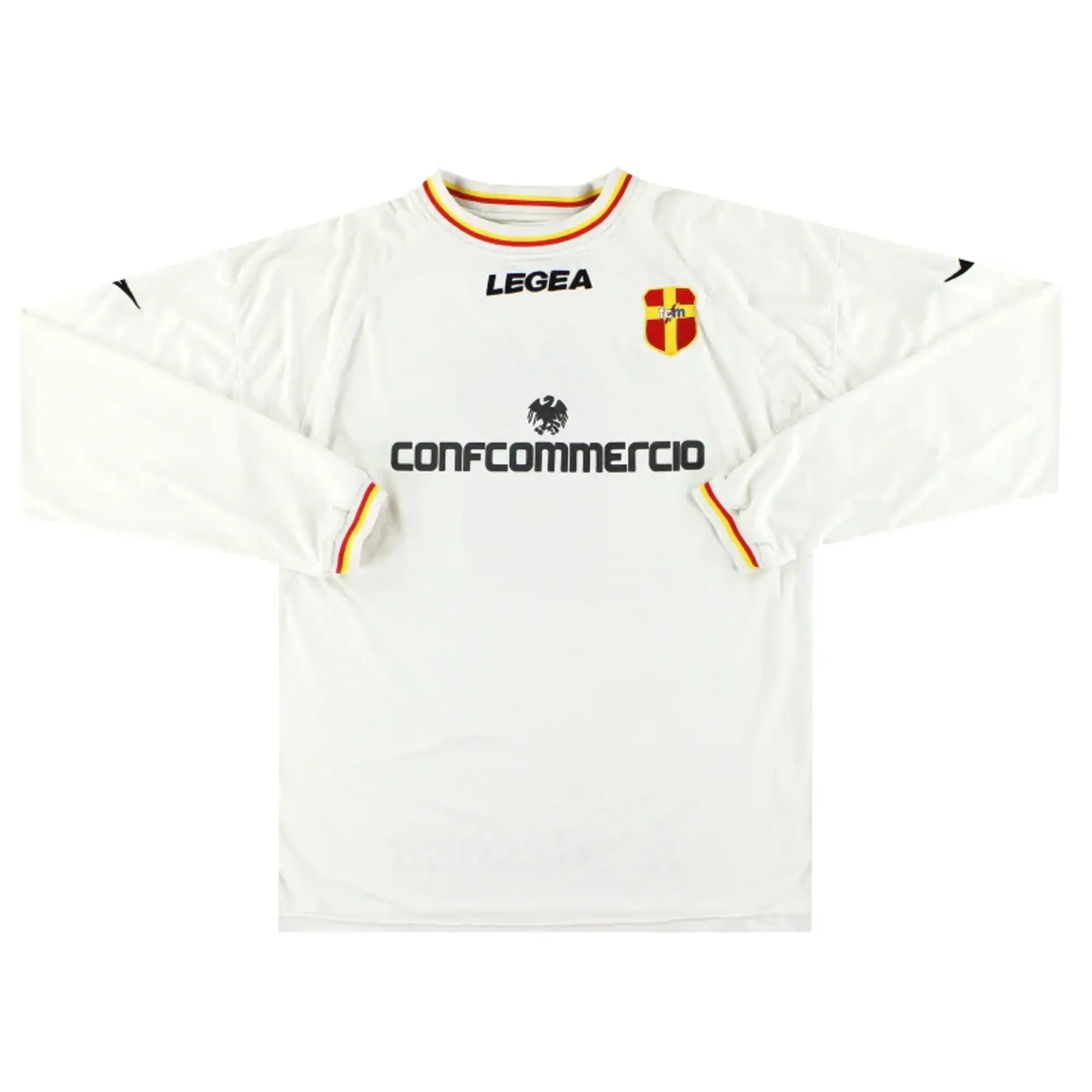 2003-04 Messina Home Shirt #6 L/S L - Other Italian Clubs / Excellent / Large