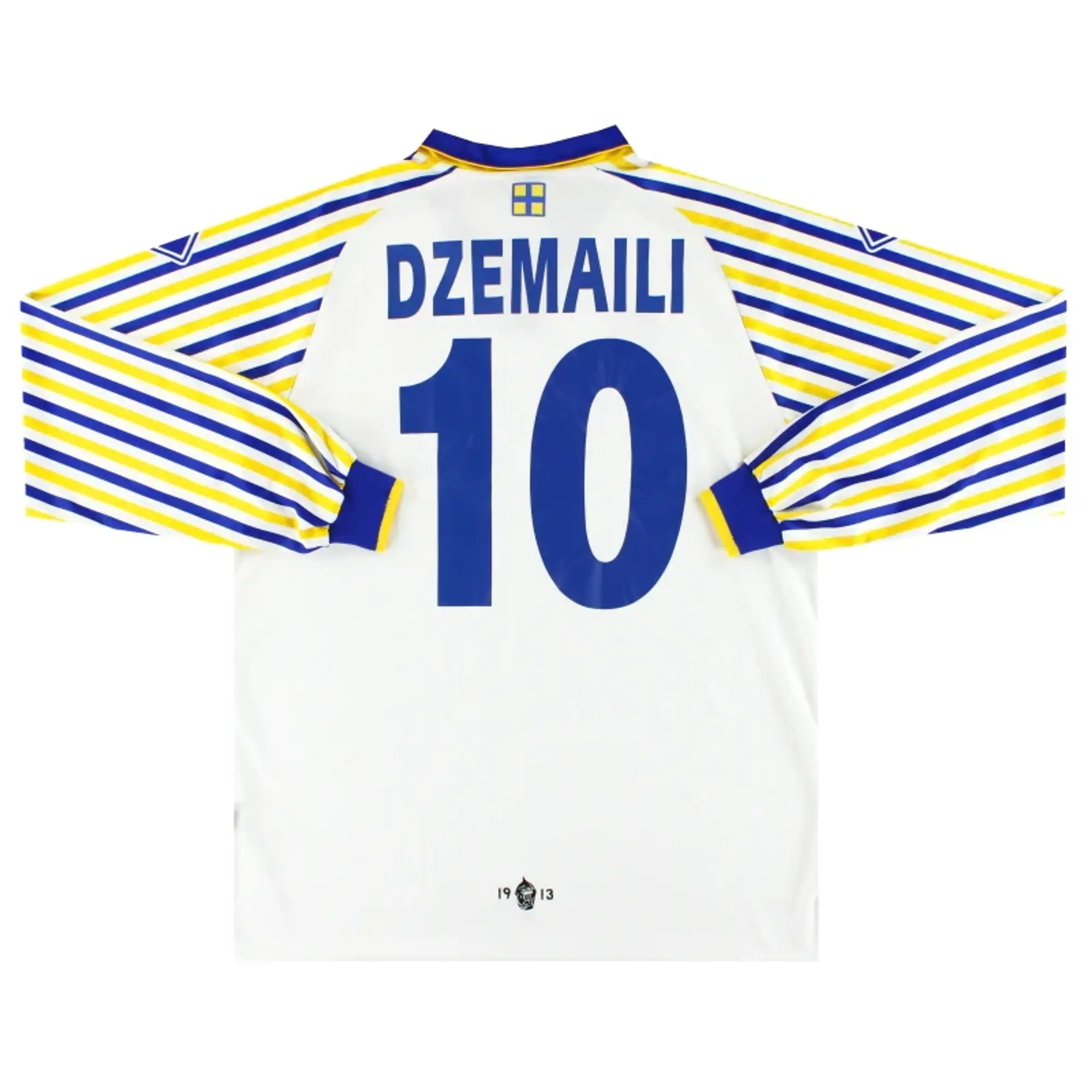 2006-07 Parma Errea Fourth Shirt Dzemaili #10 L/S XL - Parma / Excellent / XL