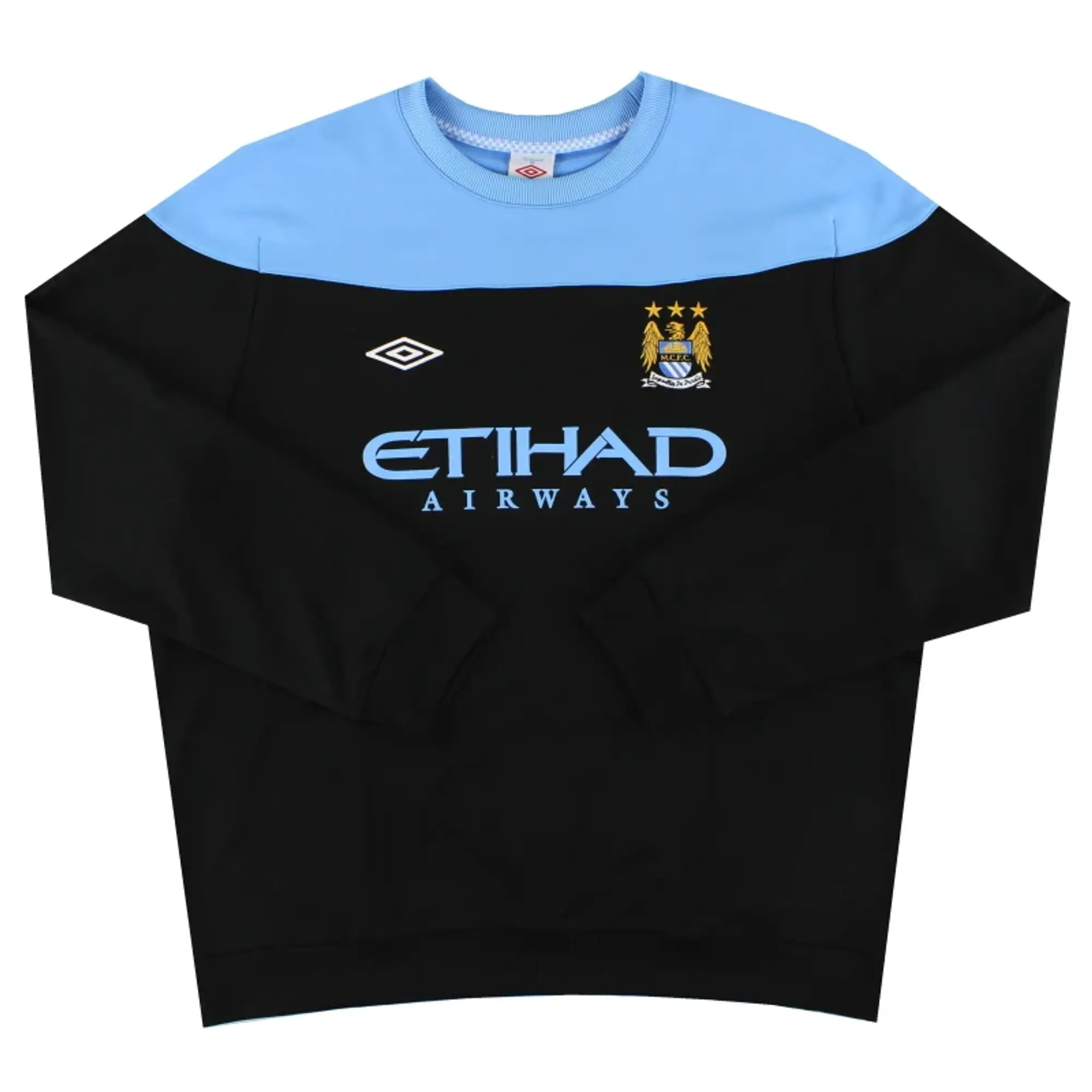 2010-12 Manchester City Umbro Training Sweatshirt XXXL - Manchester City / Excellent / XXXL