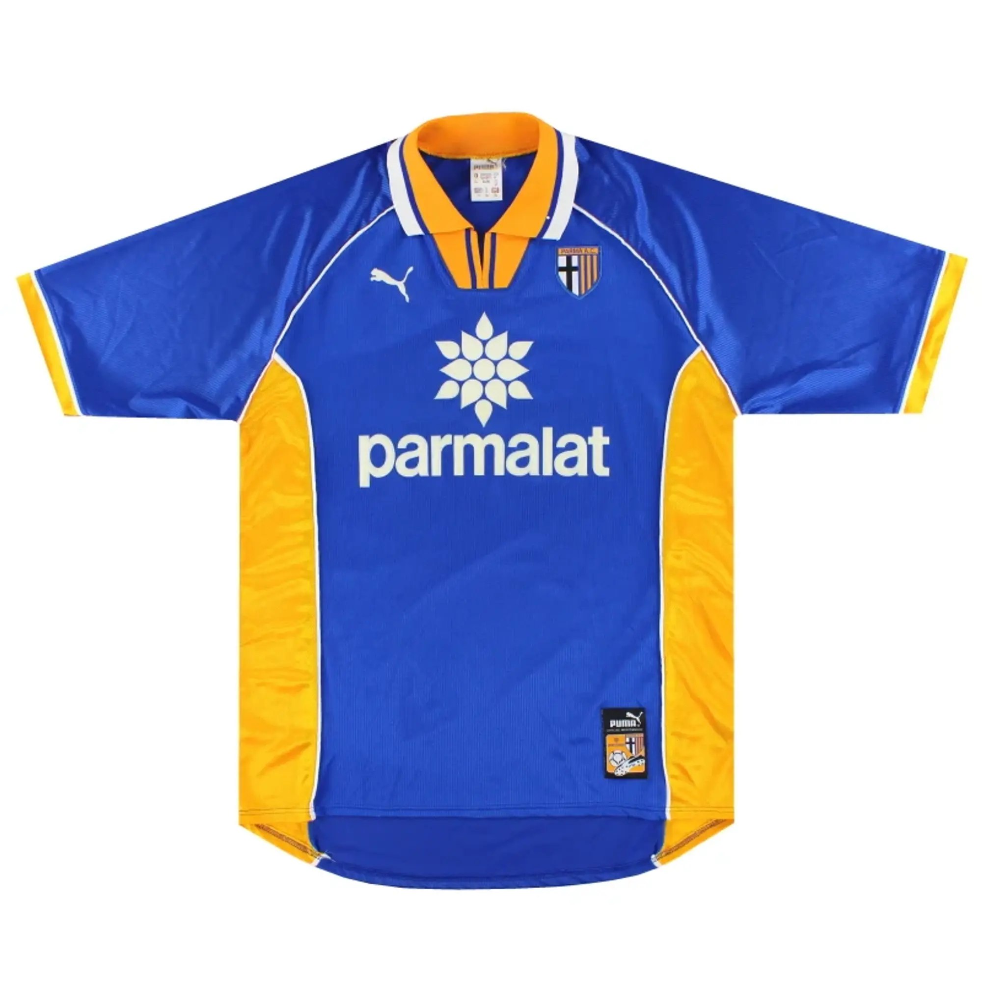 1997-98 Parma Puma Away Shirt *Mint* XL - Parma / Mint / XL