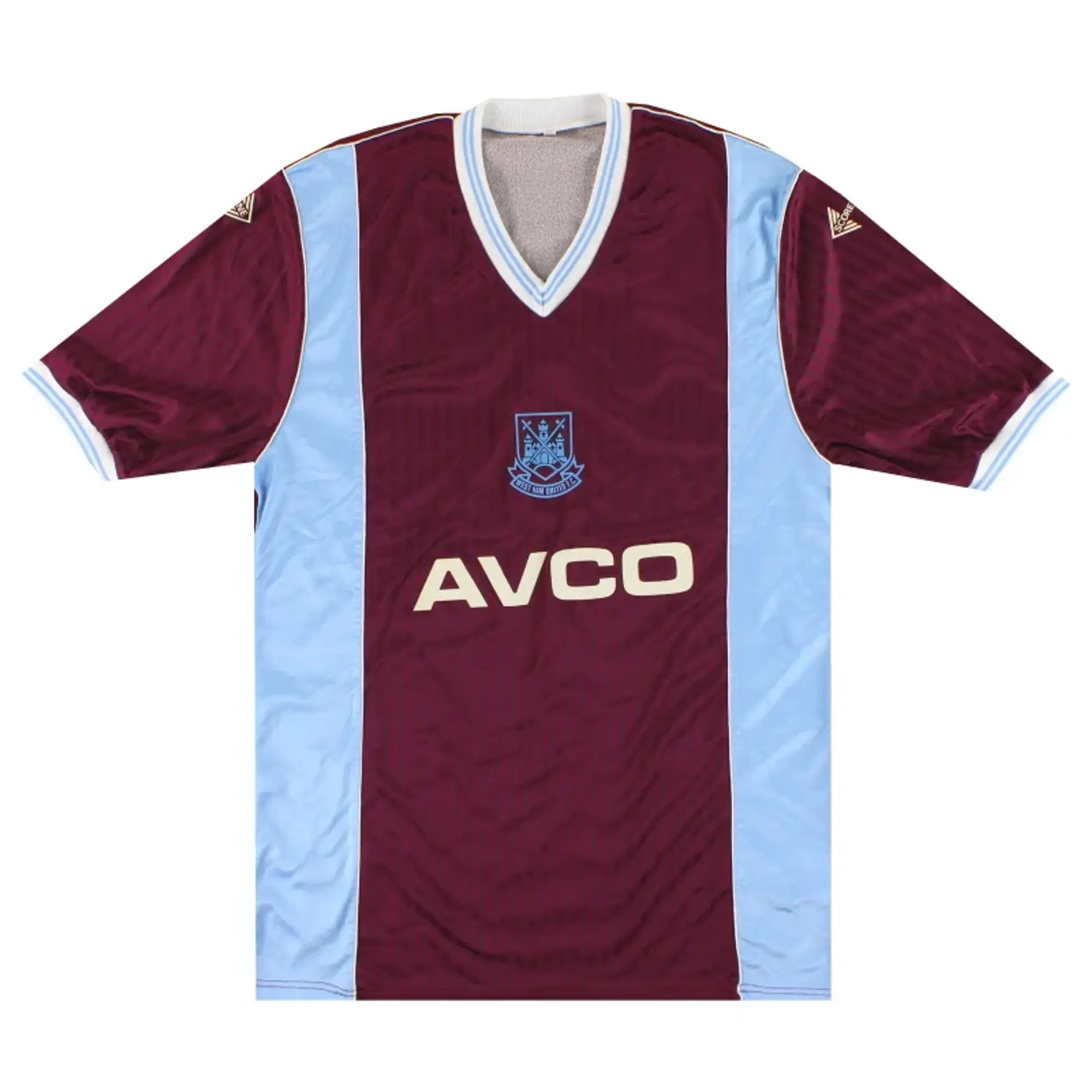 1987-89 West Ham Home Shirt *Mint* L - West Ham / Mint / Large