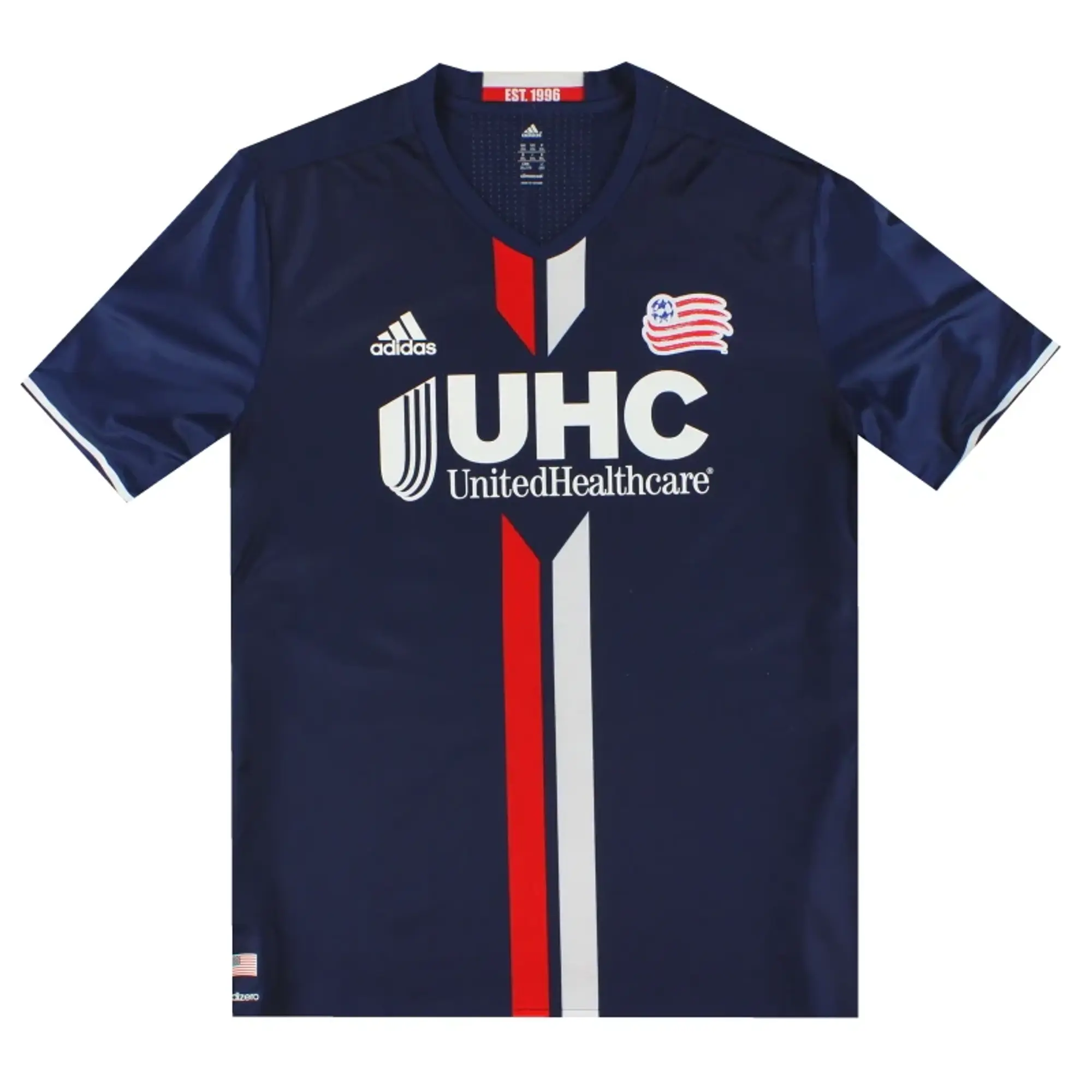 2016-17 New England Revolution adidas Home Shirt XXL - USA Soccer Clubs / Excellent / XXL