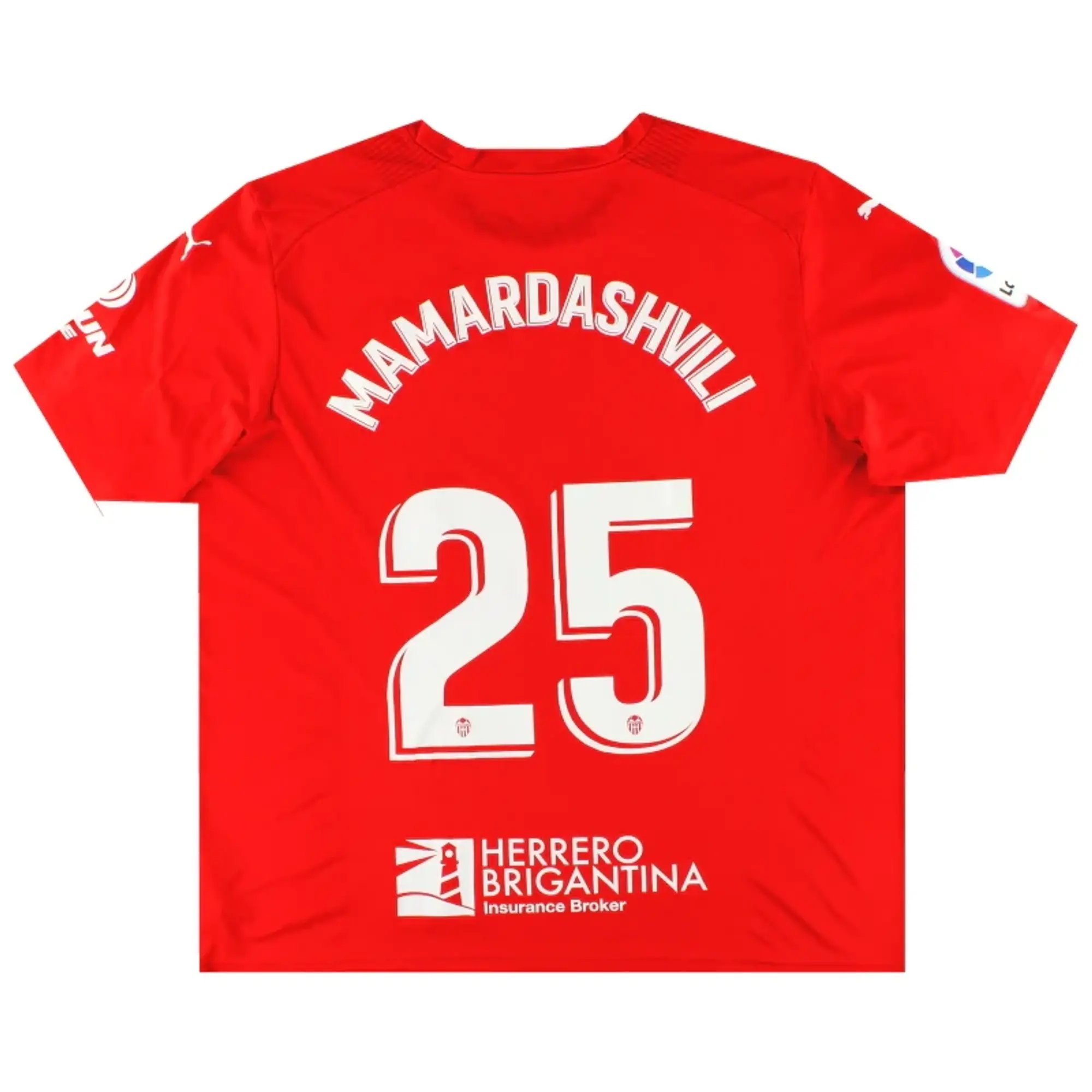 2022-23 Valencia Puma Goalkeeper Shirt Mamardashvili #25 XXXL - Valencia / Excellent / XXXL
