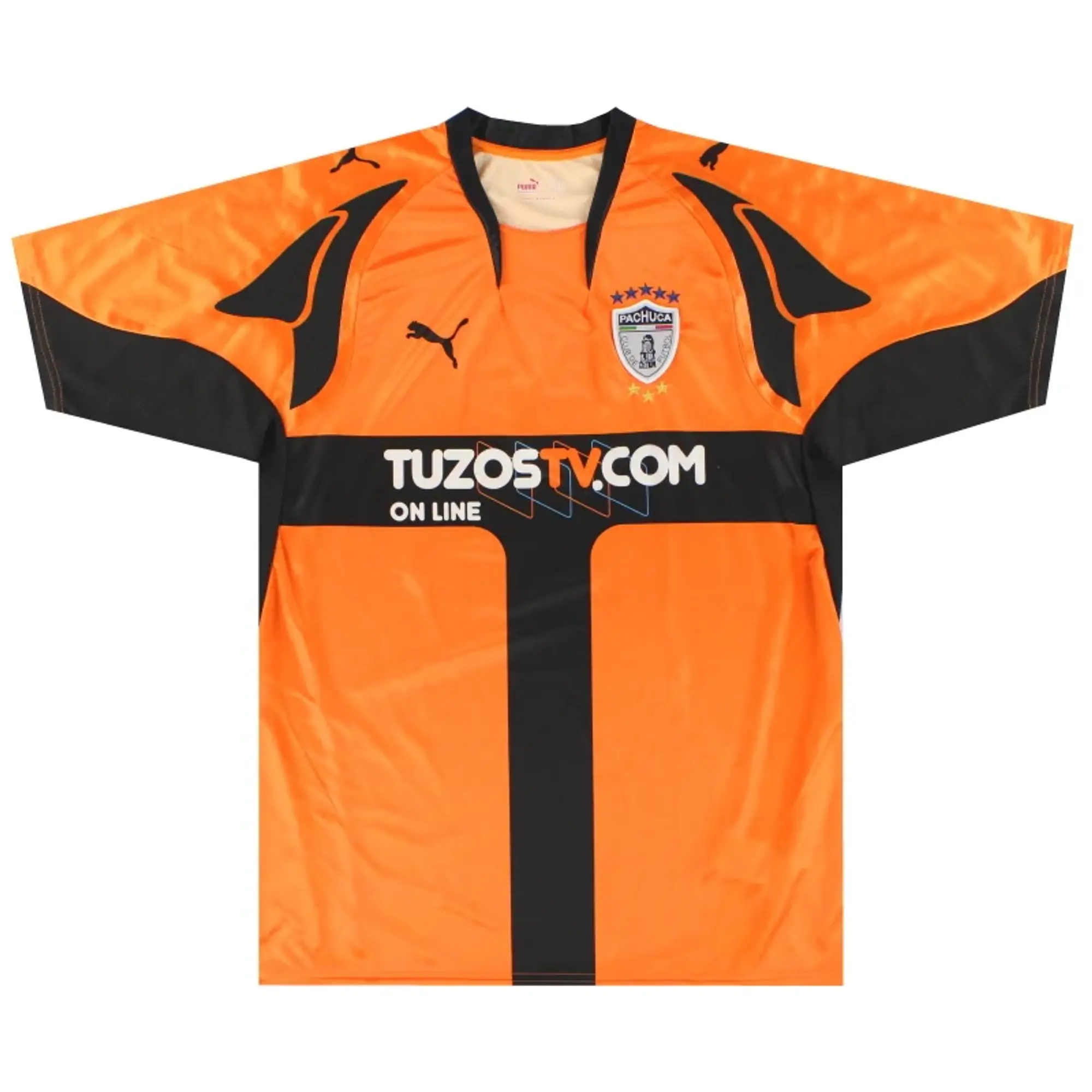 2007-08 Pachuca Puma Away Shirt L - Central and South American Clubs / Excellent / Large