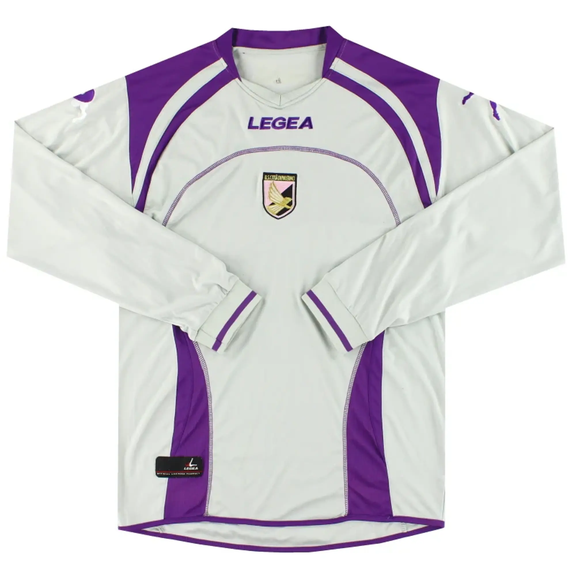 2011-12 Palermo Legea Goalkeeper Shirt M - Other Italian Clubs / Excelelnt / Medium