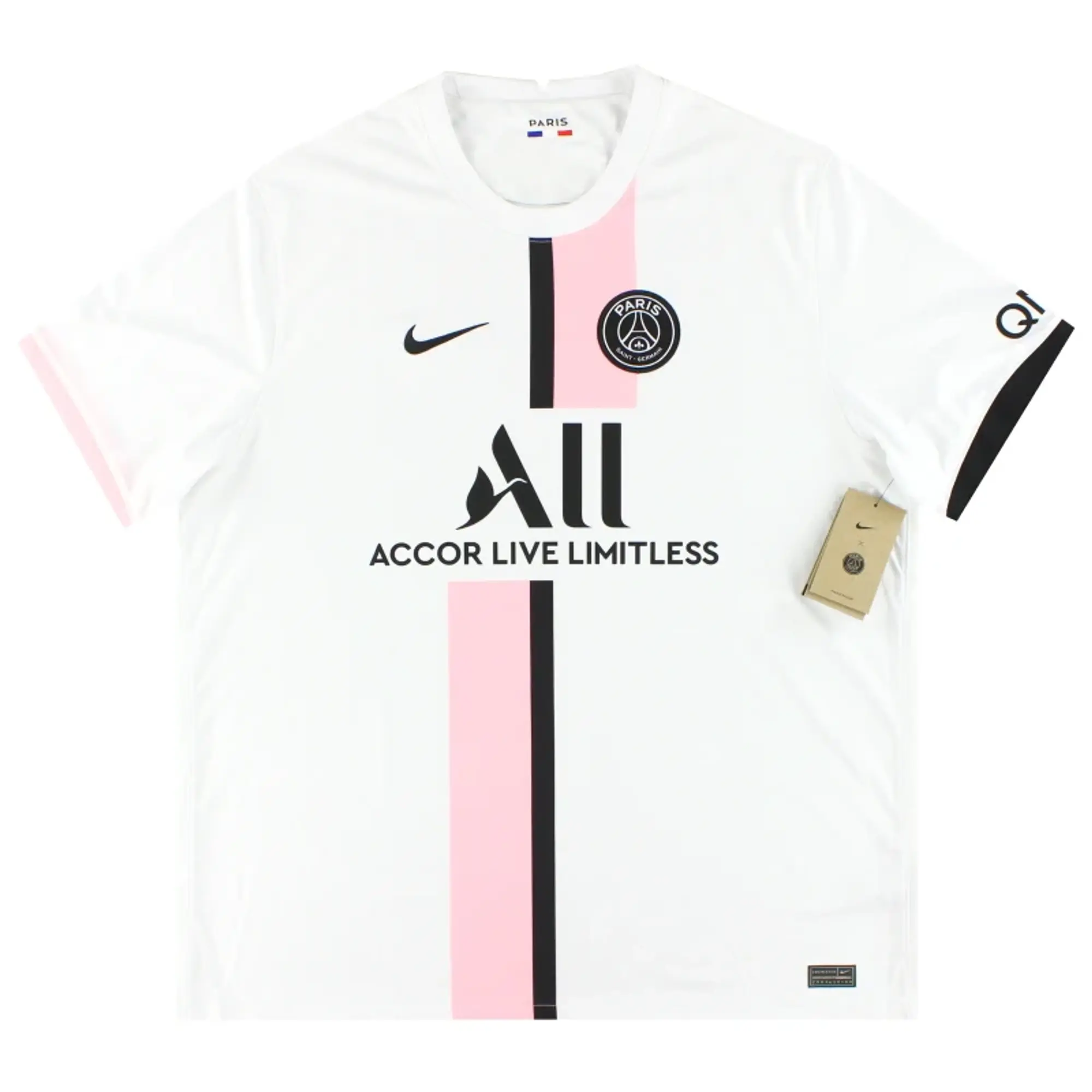 2021-22 Paris Saint-Germain Nike Away Shirt *w/tags* XXL - Paris Saint-Germain / w/tags / XXL