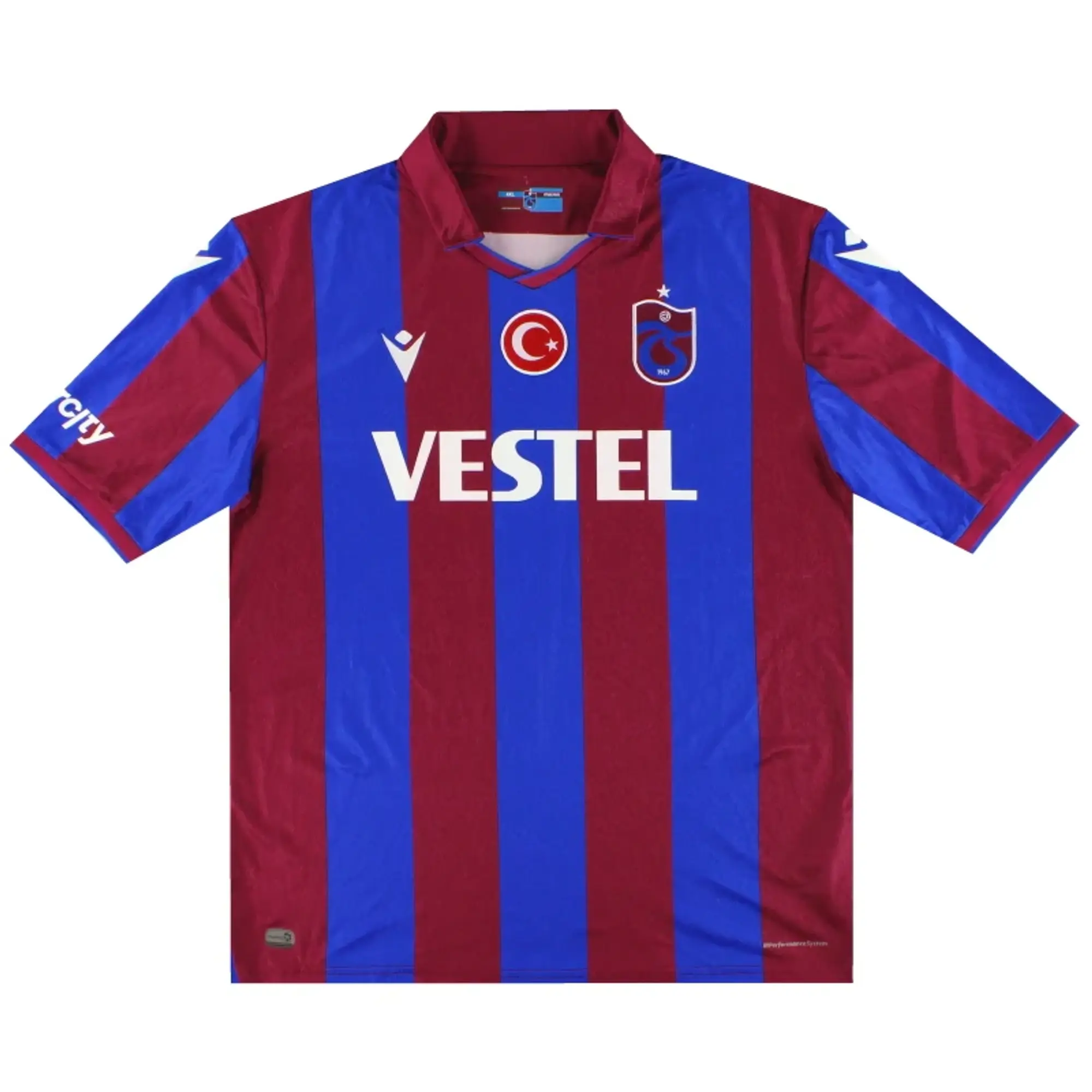 2020-21 Trabzonspor Macron Home Shirt *Mint* 4XL - Other Turkish Clubs / Mint / 4XL