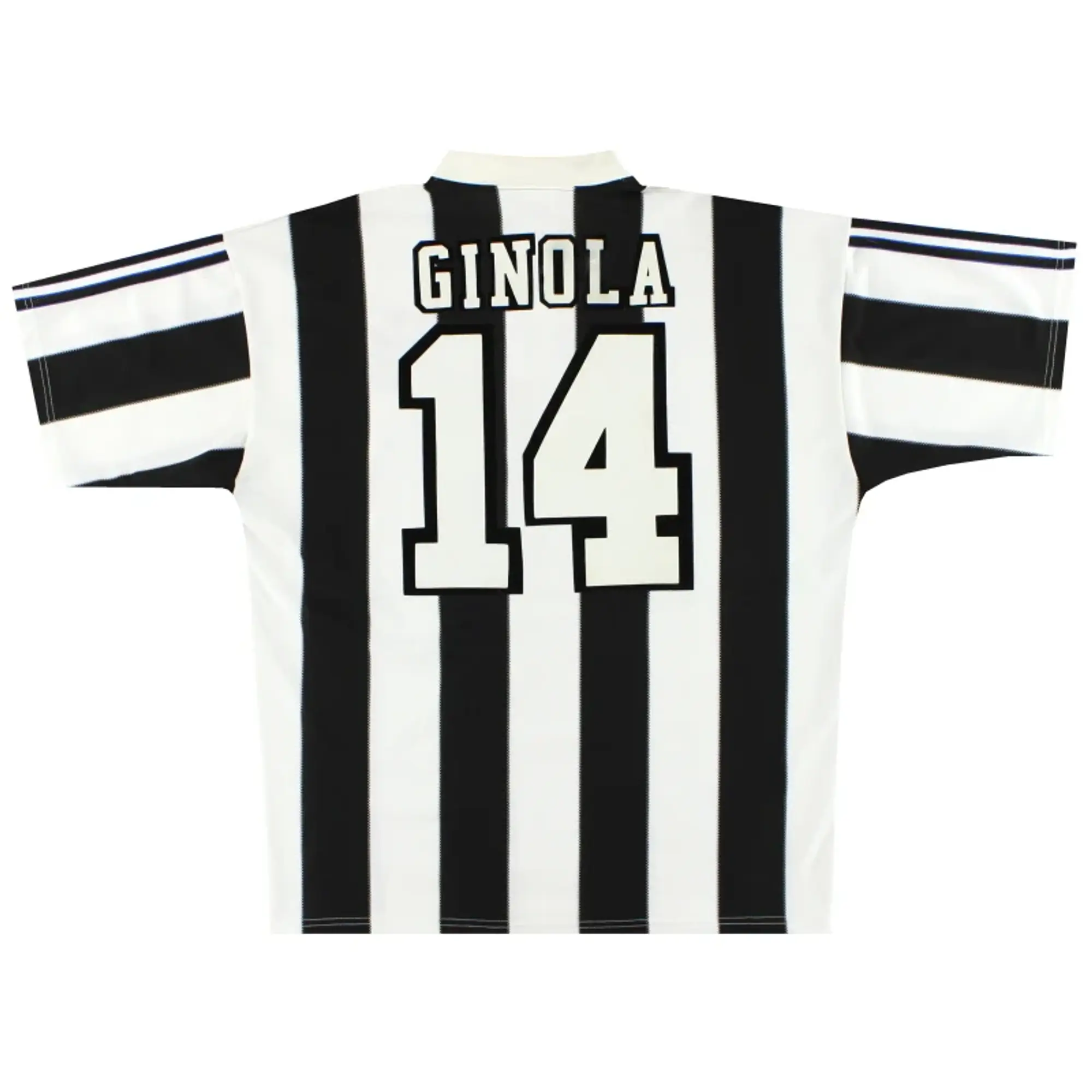 1995-97 Newcastle adidas Home Shirt Ginola #14 XL - Newcastle United / Mint / XL