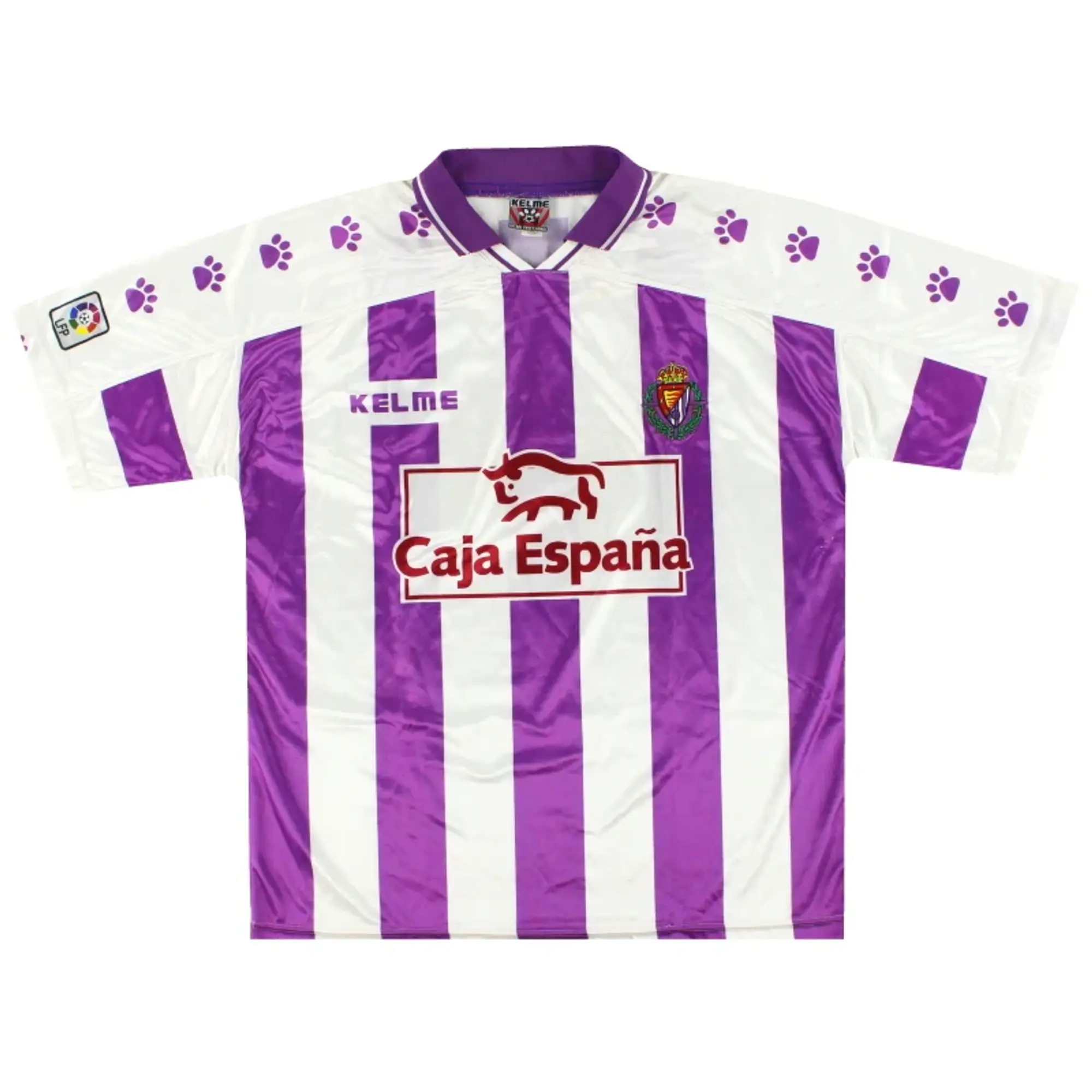 1996-97 Real Valladolid Kelme Home Shirt XL - Other Spanish Clubs / Excellent / XL
