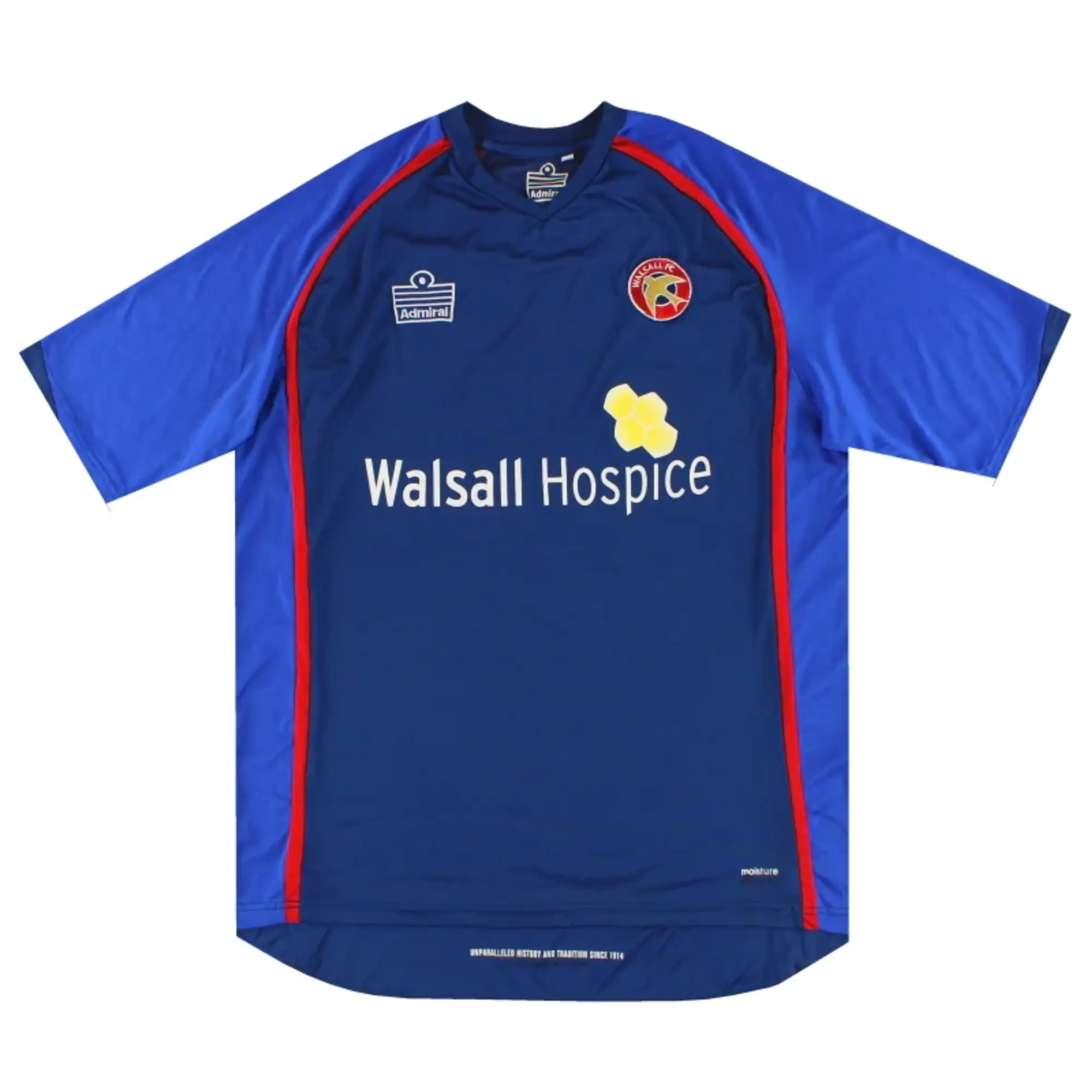 2010-11 Walsall Admiral Away Shirt XL - Walsall / Excellent / XL
