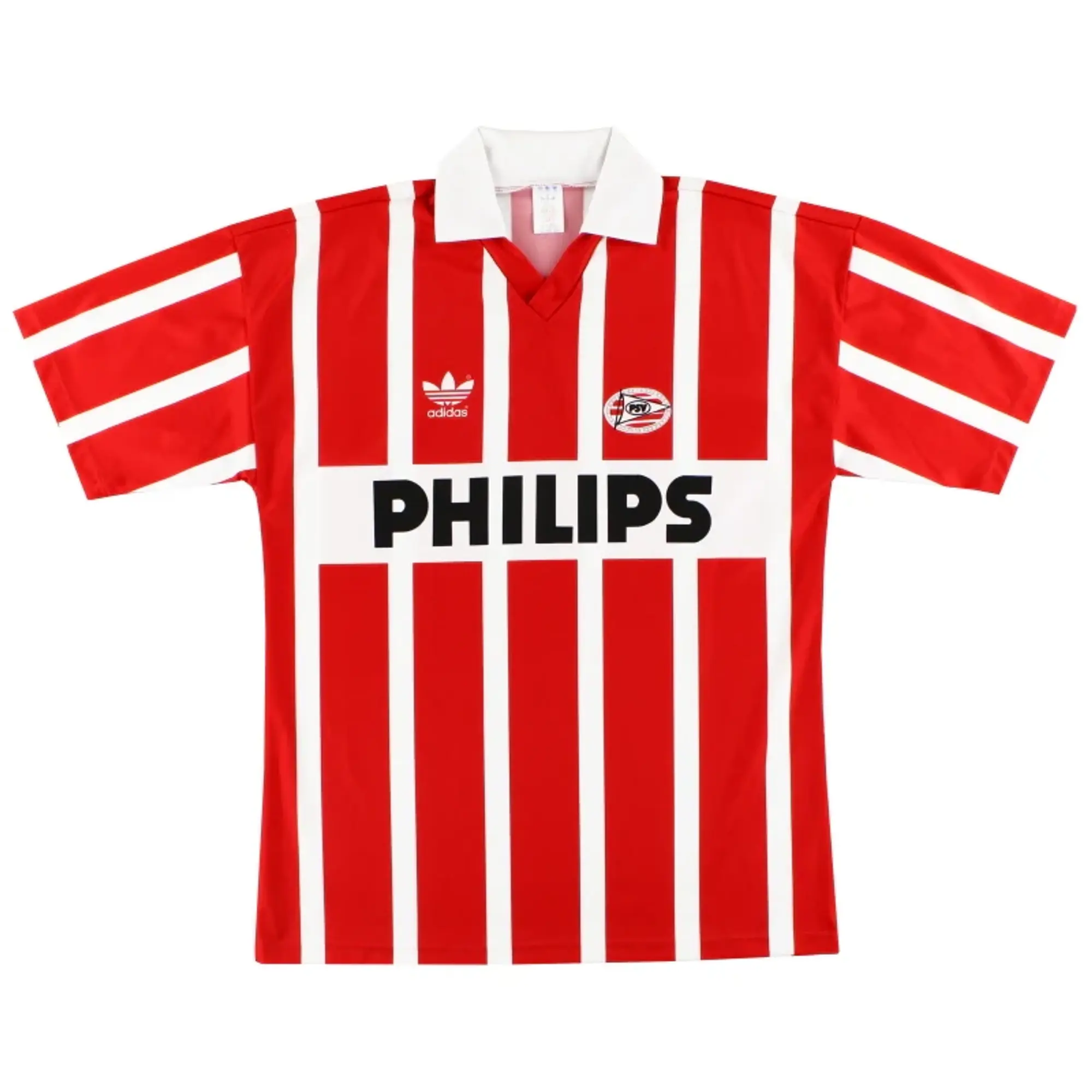 1990-92 PSV Eindhoven adidas Home Shirt #9 (Romario) *Mint* XS - PSV / Mint / XS