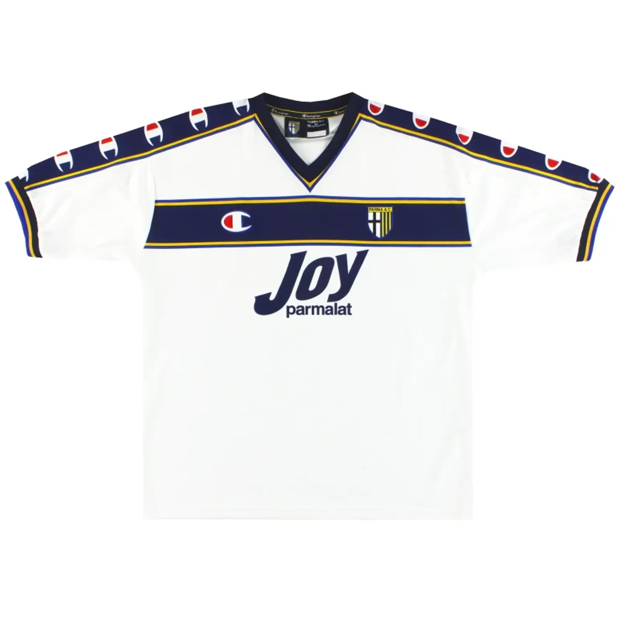 2001-02 Parma Champion Away Shirt XL - Parma / Excellent / XL