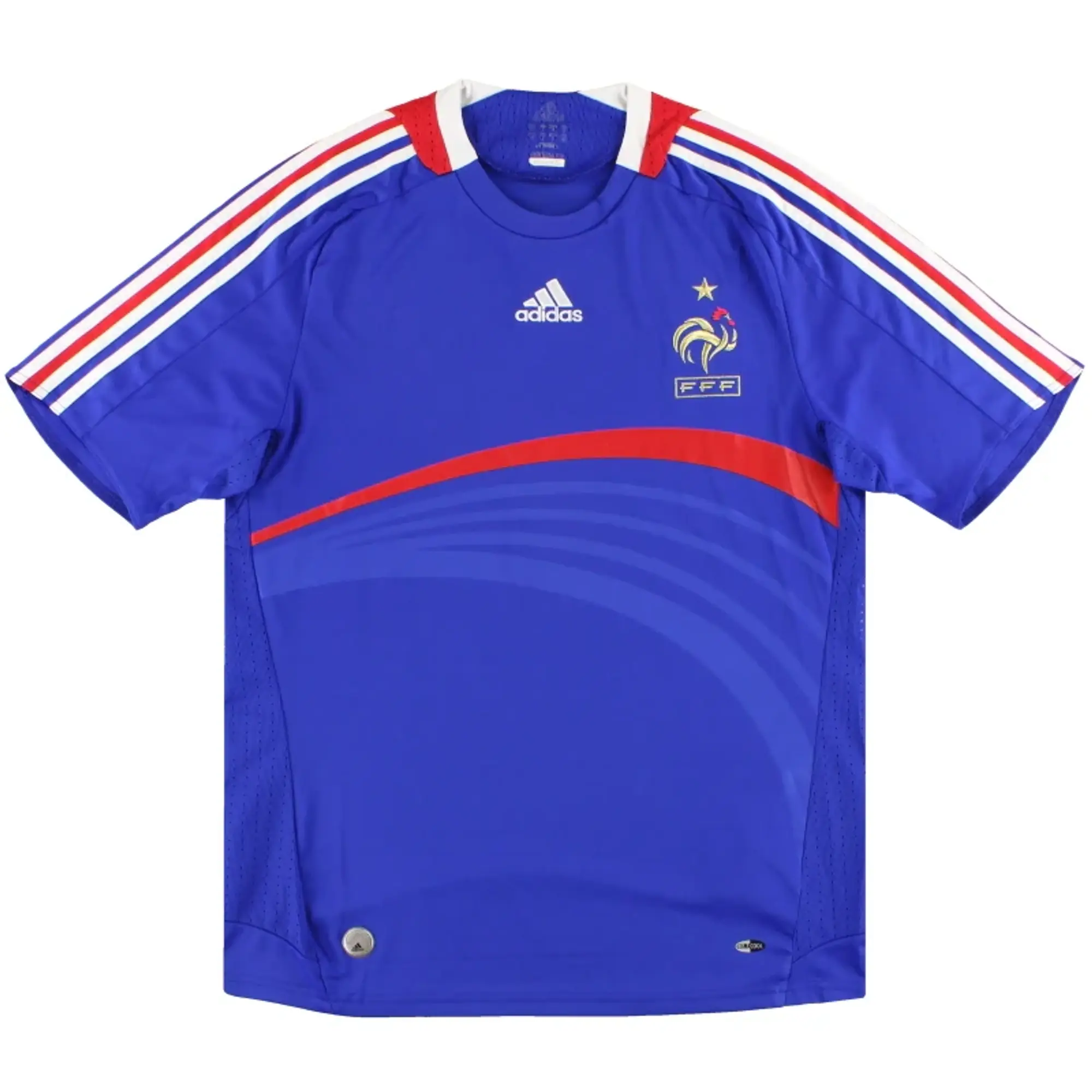 2007-08 France adidas Home Shirt L - France / Excellent / Large