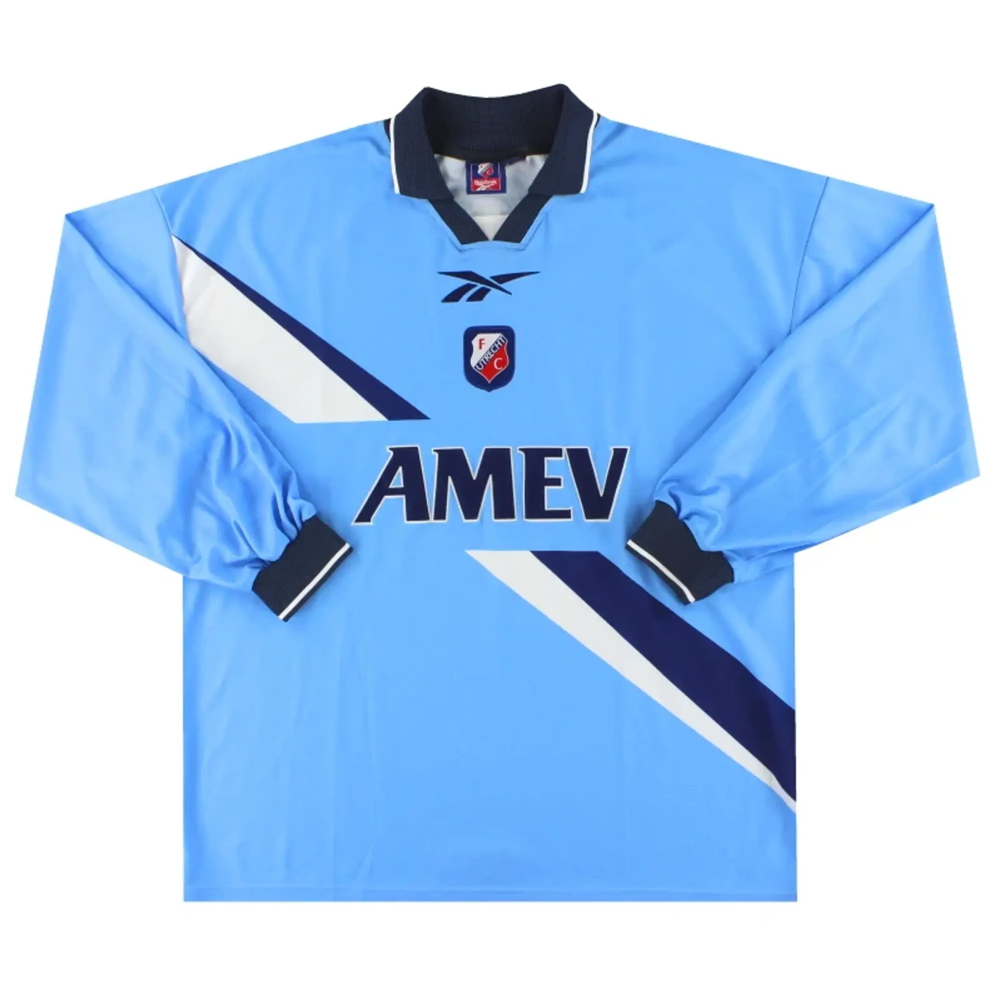 1999-00 Utrecht Reebok Match Issue Away Shirt L/S #5 XL - Other Dutch Clubs / Excellent / XL