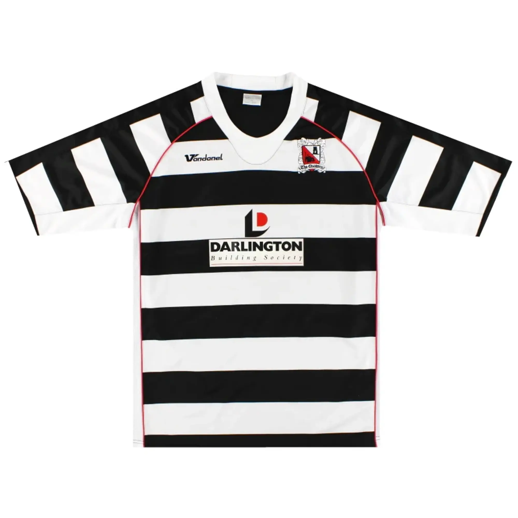 2007-08 Darlington Vandanel Home Shirt XL - Darlington / Excellent / XL