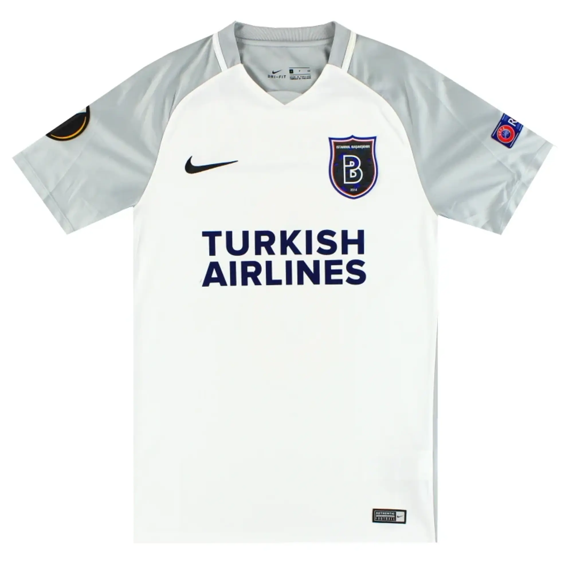 2017-18 Istanbul Basaksehir F.K Third Shirt Mossoro #8 S - Other Turkish Clubs / Excellent / Small