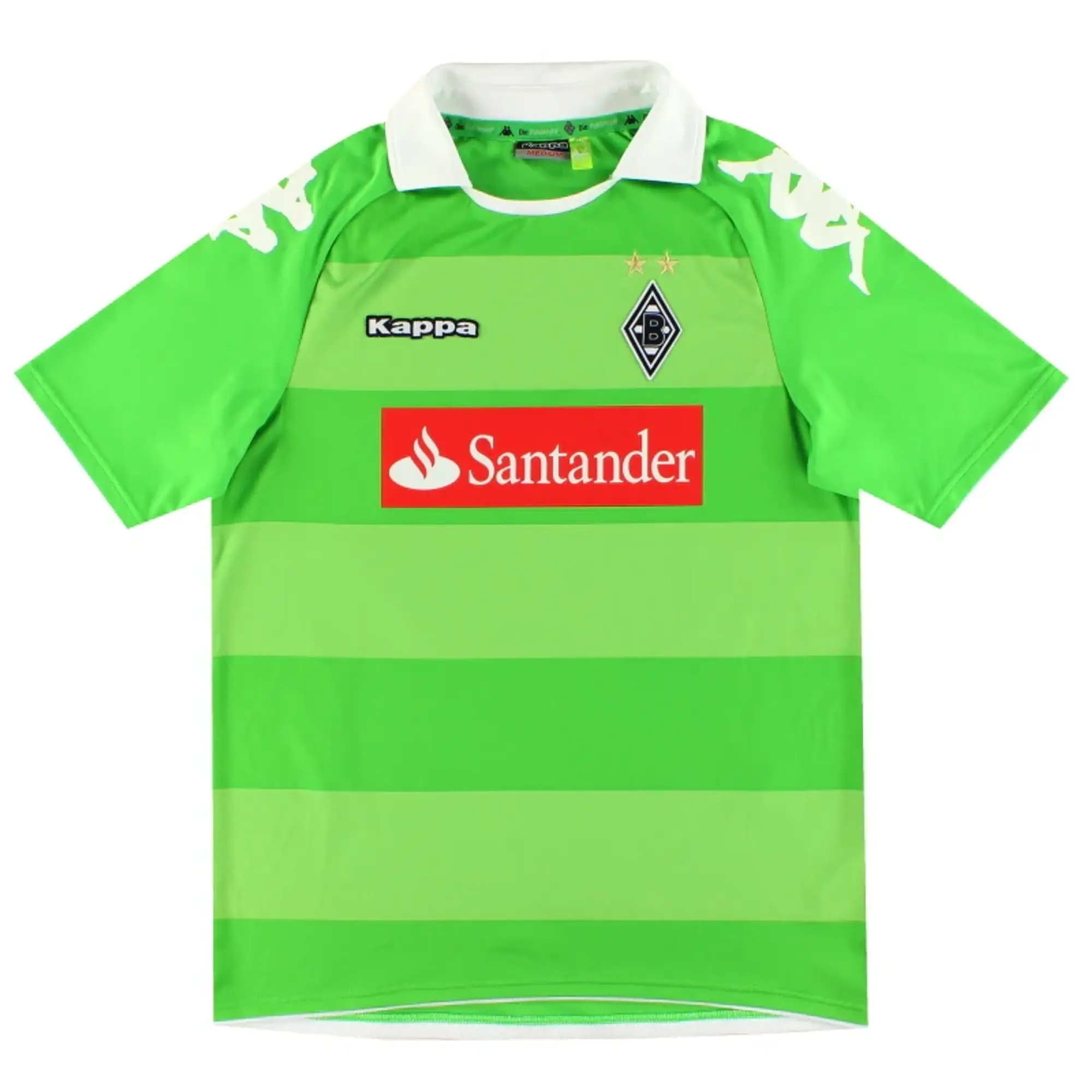 2013-14 Borussia Monchengladbach Kappa Player Issue Away Shirt #19 M - Borussia Monchengladbach / Excellent / Medium