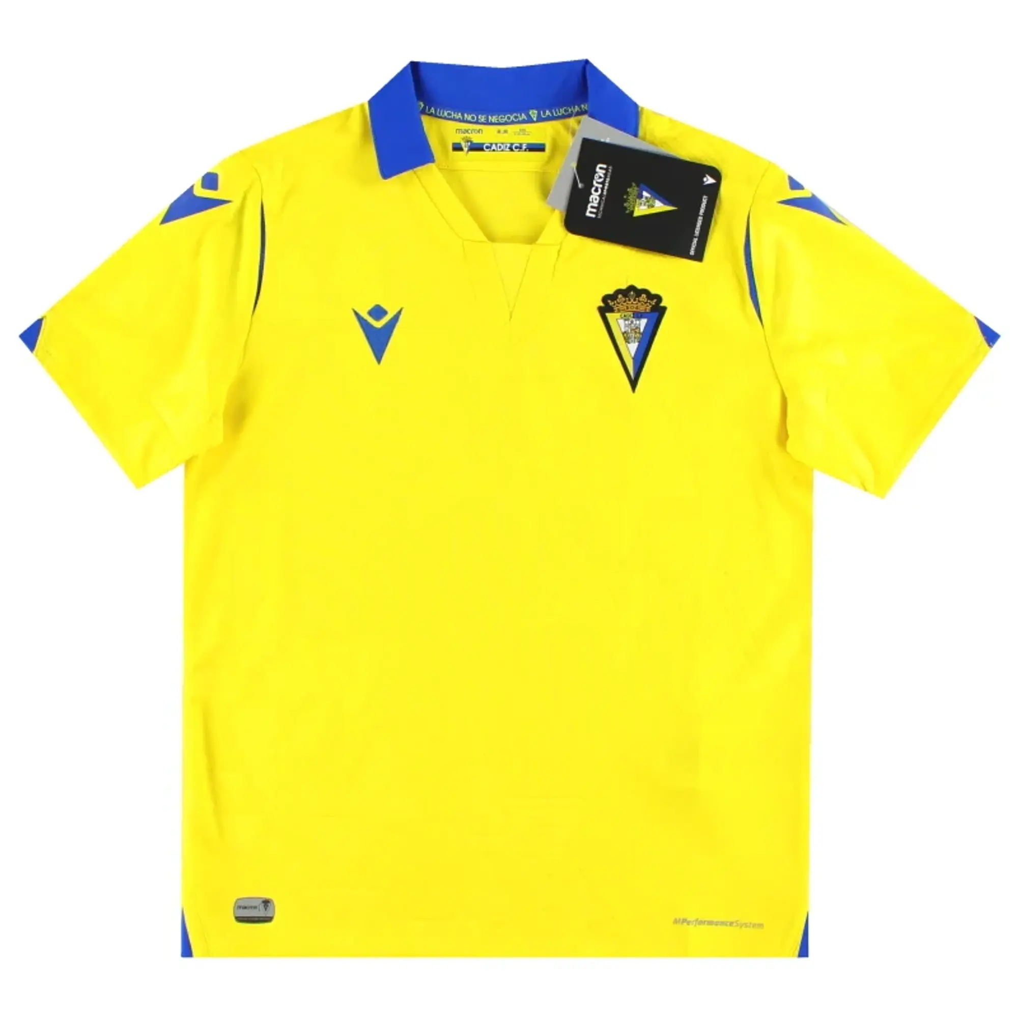 2021-22 Cadiz Macron Home Shirt *w/tags* Youth - Other Spanish Clubs / w/tags / XL Boys