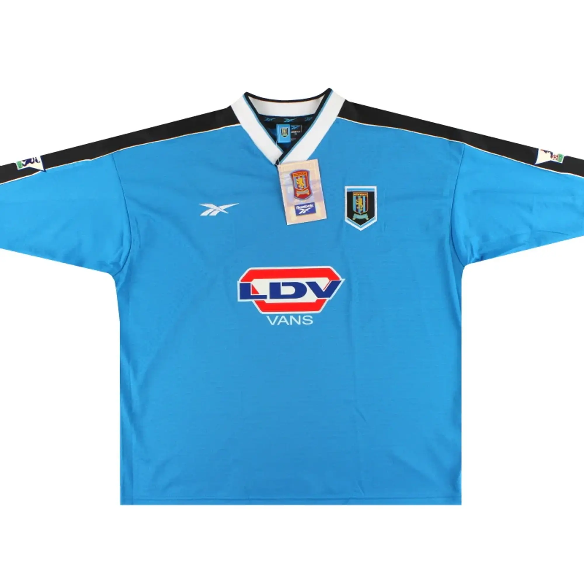1998-00 Aston Villa Reebok Away Shirt Collymore #9 *w/tags* XXL - Aston Villa / Excelllent / XXL