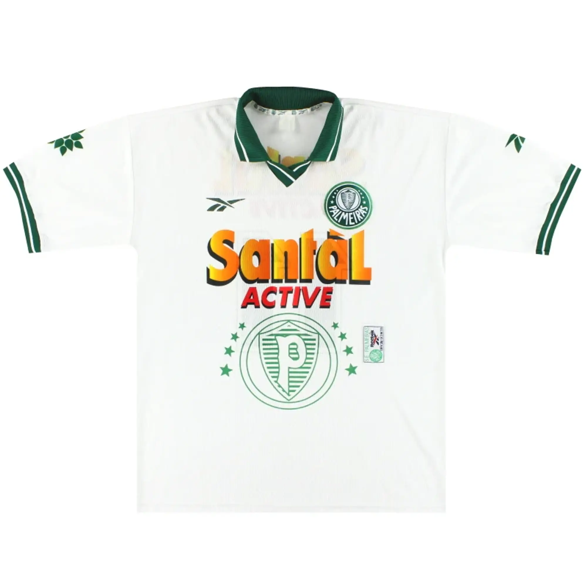 1997 Palmeiras Reebok Away Shirt #11 L - Central and South American Clubs / Excellent / Large