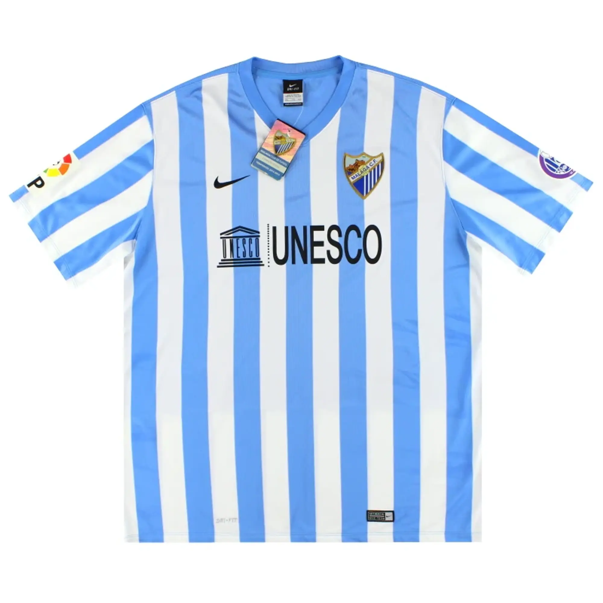 2014-15 Malaga Nike Home Shirt *w/tags* XXL - Other Spanish Clubs / w/tags / XXL