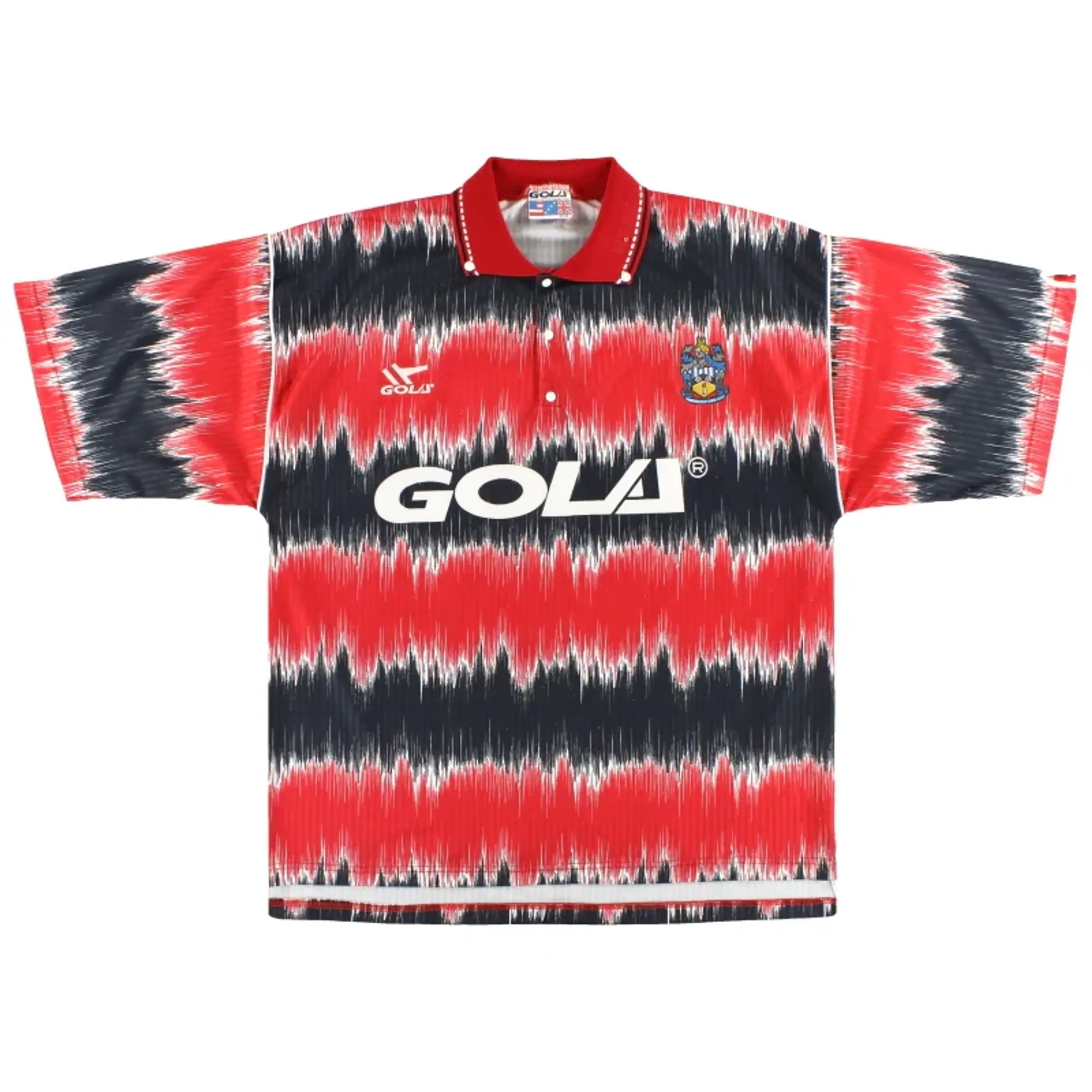 1991-92 Huddersfield Town Gola Away Shirt S - Huddersfield Town / Very Good / Small