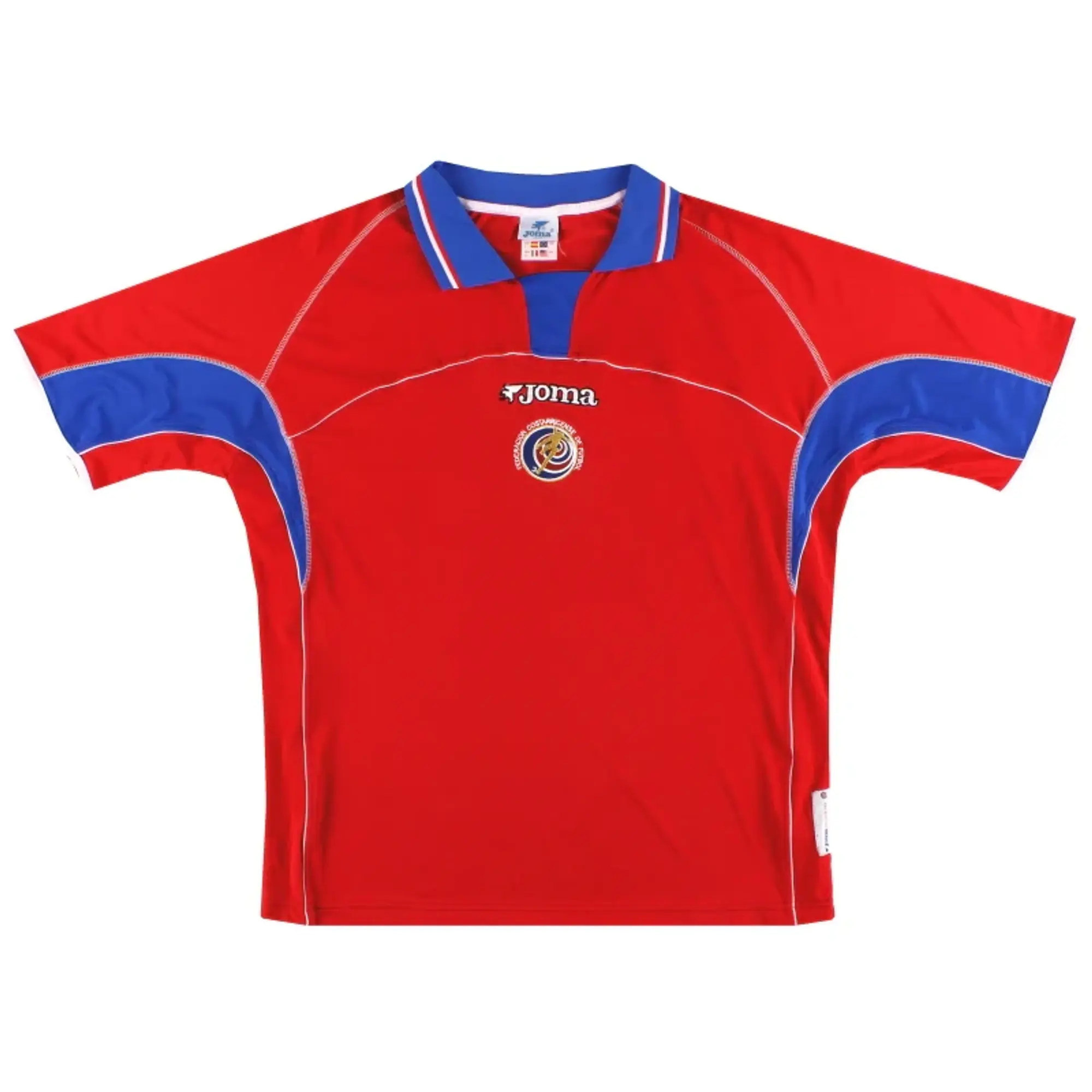 2002 Costa Rica Joma Home Shirt M - Other North and Central American / Caribbean Zone Teams / Excellent / Medium