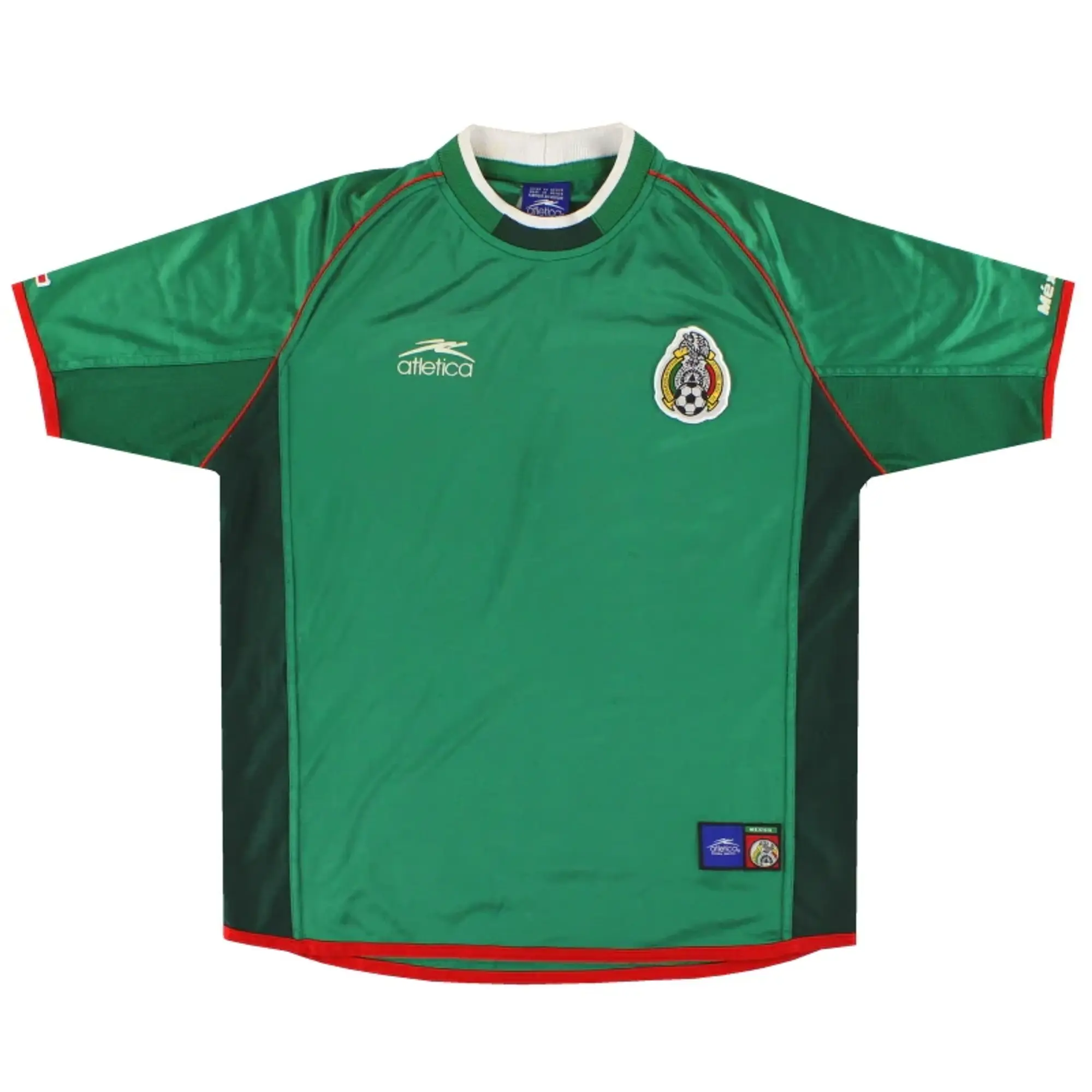 2001-02 Mexico Nike Home Shirt M - Mexico / Excellent / Medium