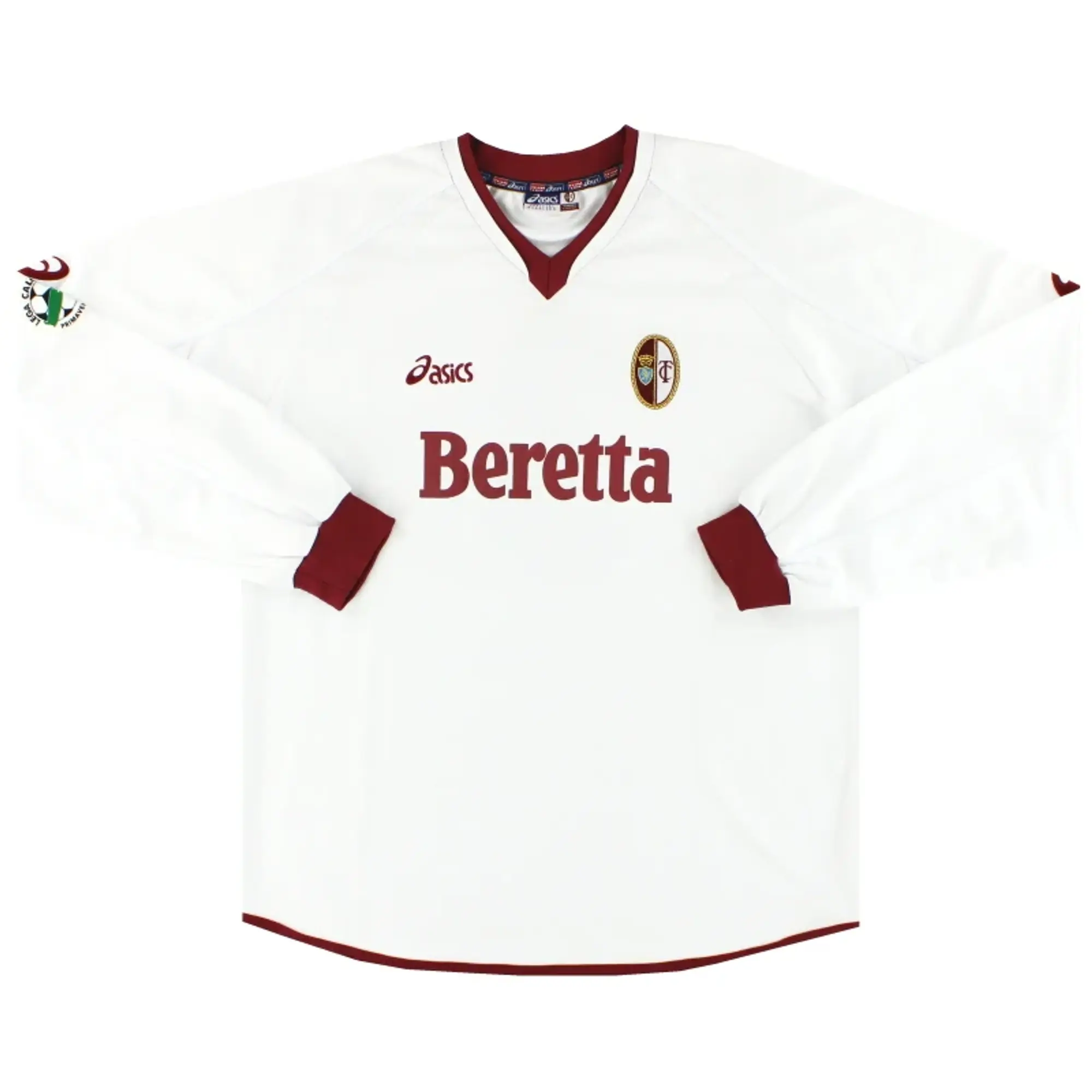 2004-05 Torino Asics Match Issue Away Shirt #3 L/S XL - Other Italian Clubs / Excellent / XL