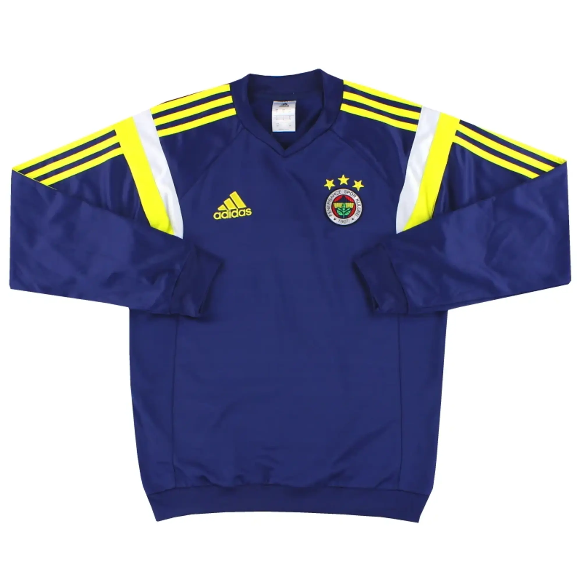 2014-15 Fenerbahce adidas Sweatshirt S - Fenerbahce / Excellent / Small