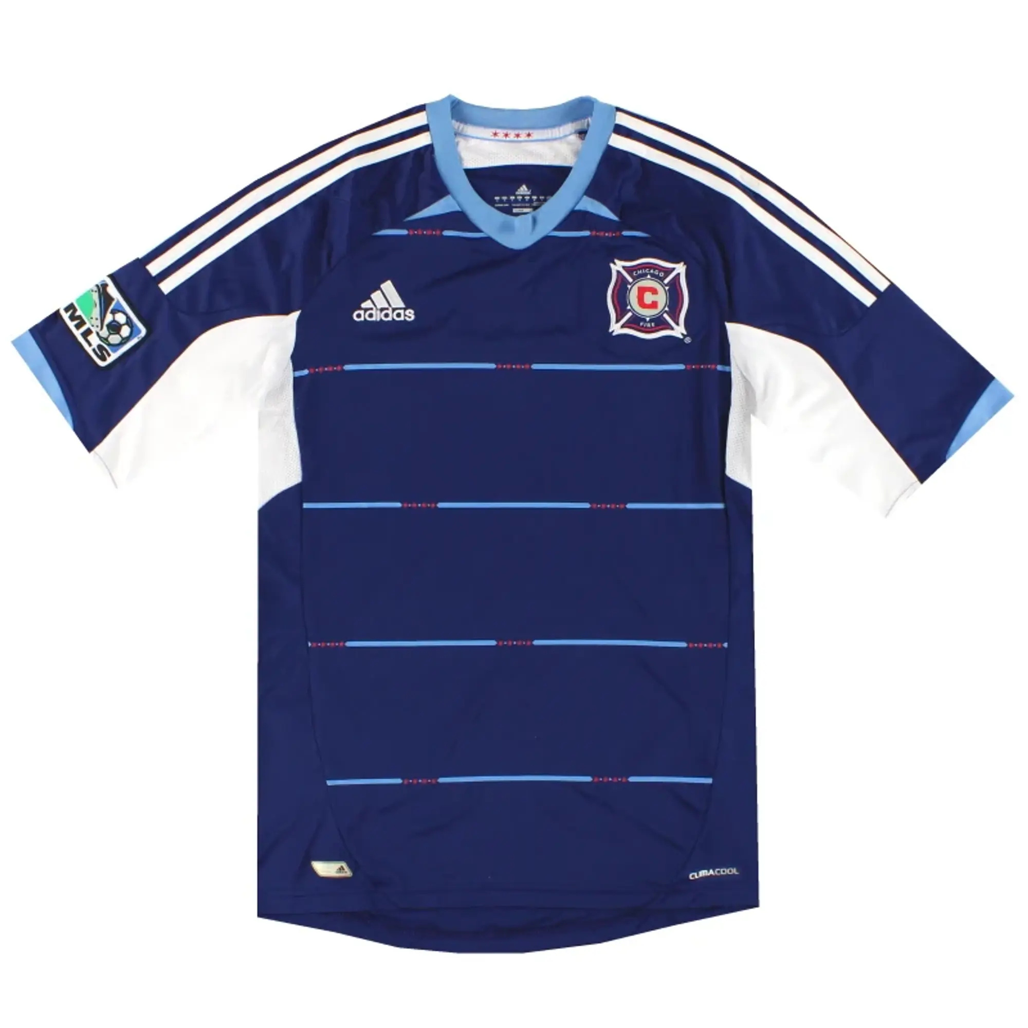 2012 Chicago Fire adidas Away Shirt M - USA Soccer Clubs / Excellent / Medium