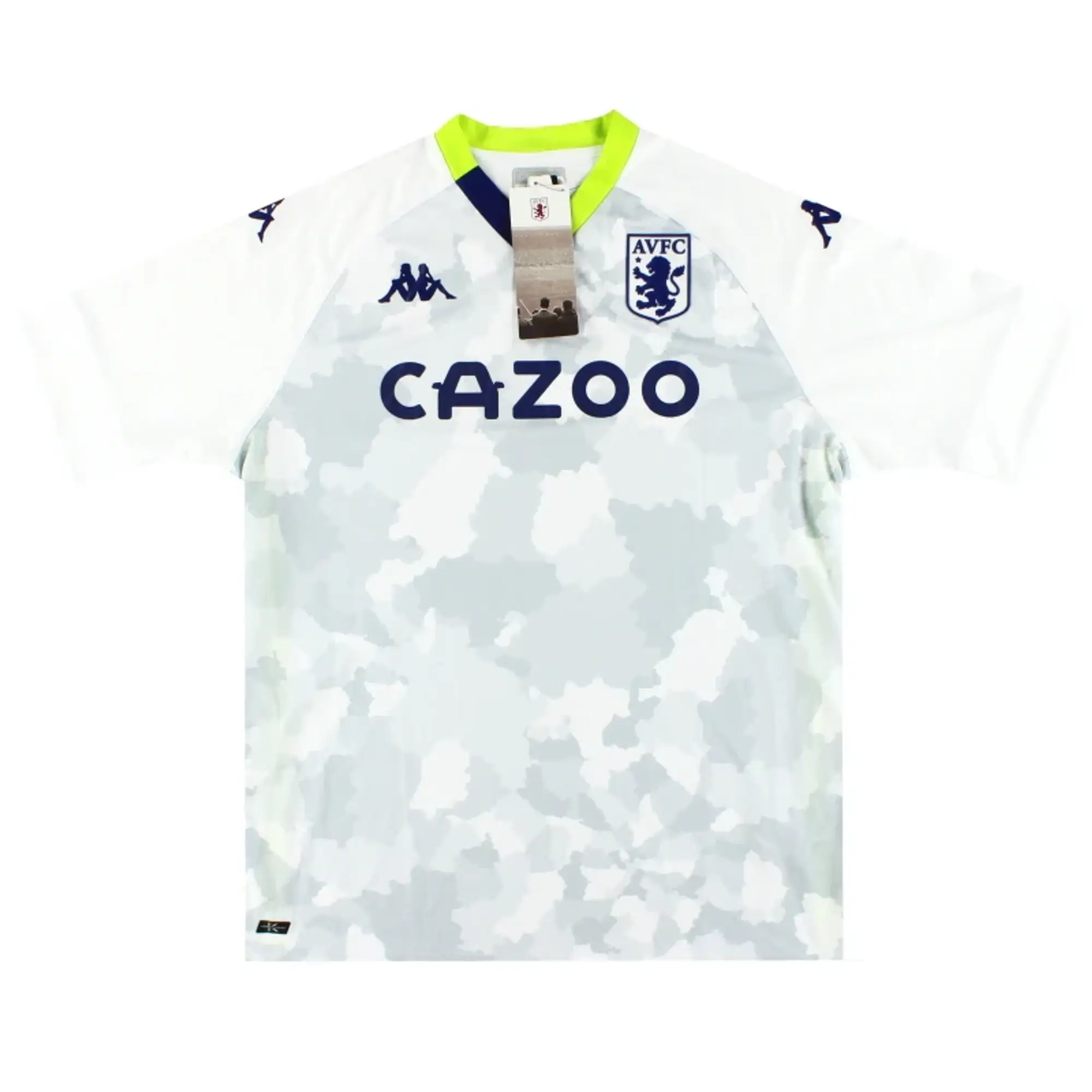 2020-21 Aston Villa Kappa Kombat Third  Shirt*w/tags* XXXL - Aston Villa / w/tags / XXXL
