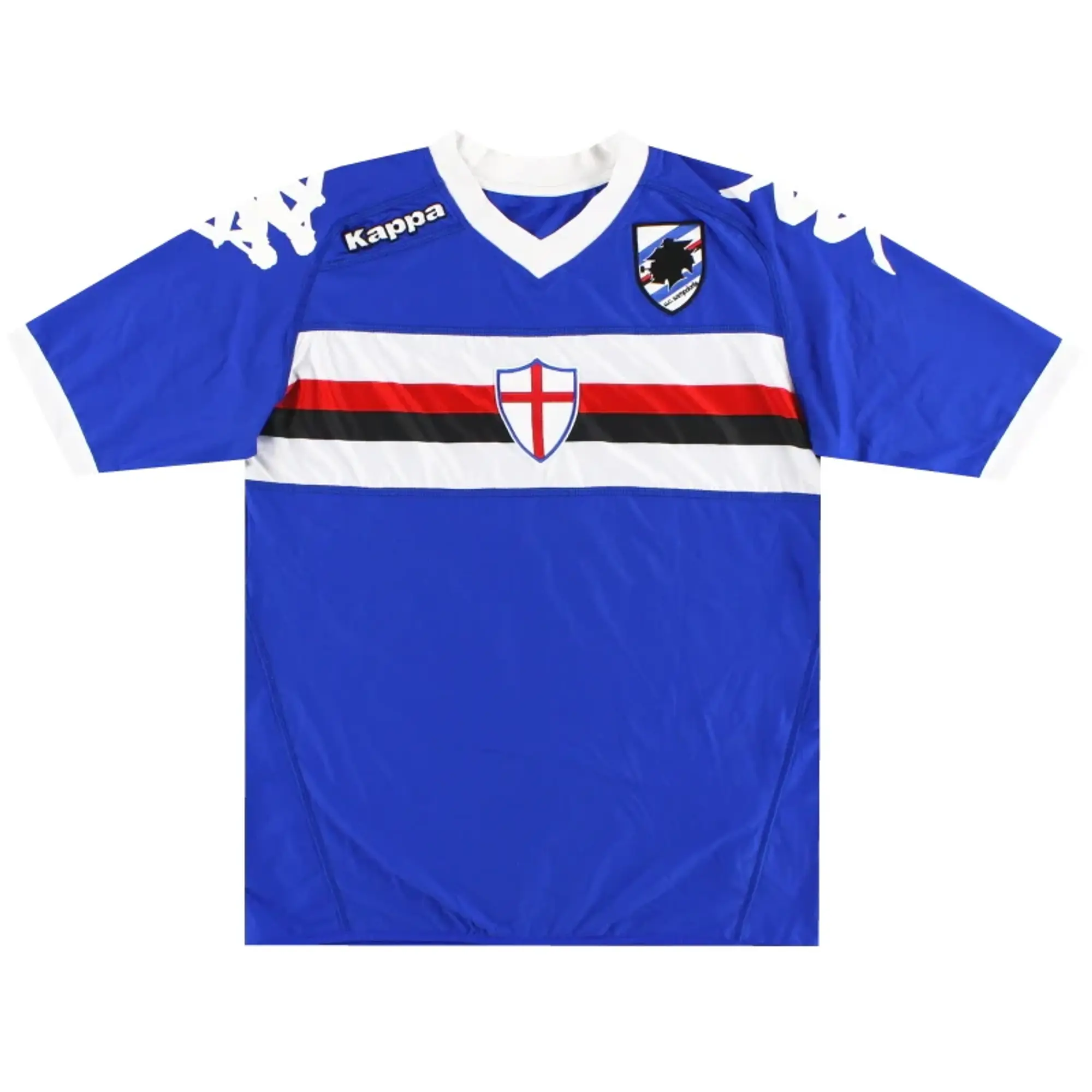 2010-11 Sampdoria Kappa Home Shirt *Mint* L - Sampdoria / Excellent / Large