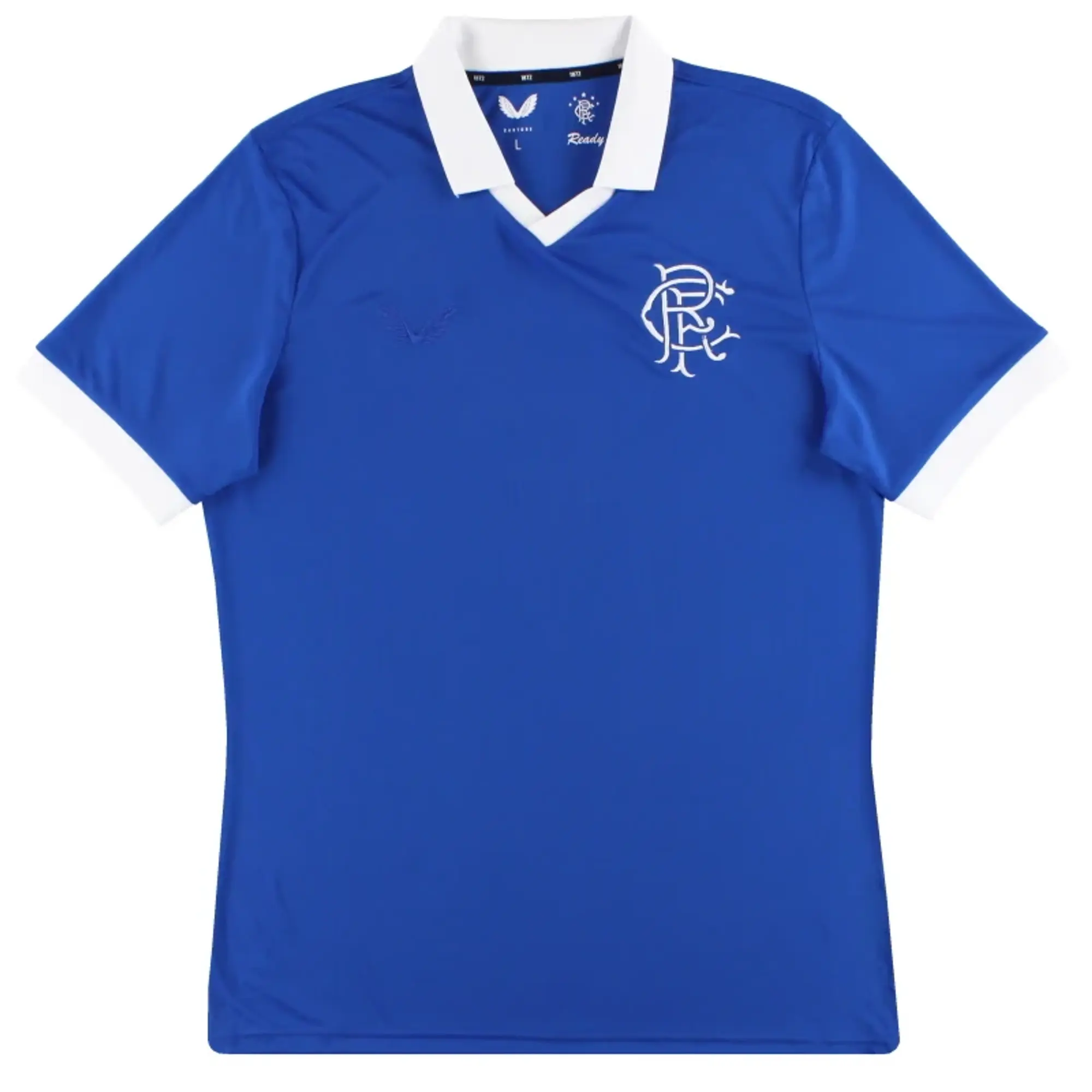 2020-21 Rangers Castore Retro Home Shirt *As New* - Rangers / As New / 4XL