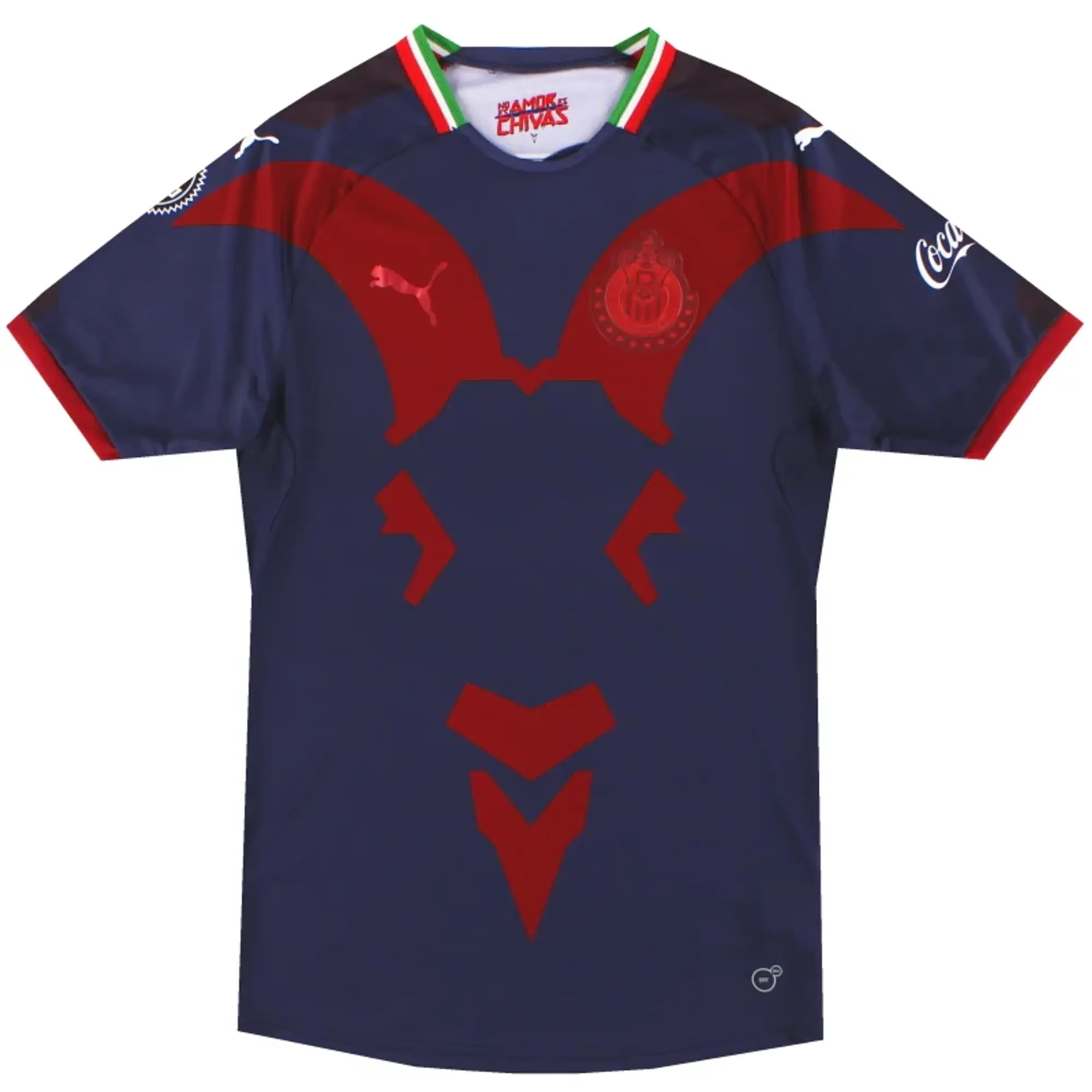 2018-19 Chivas Guadalajara Puma Third Shirt S - Central and South American Clubs / Excellent / Small