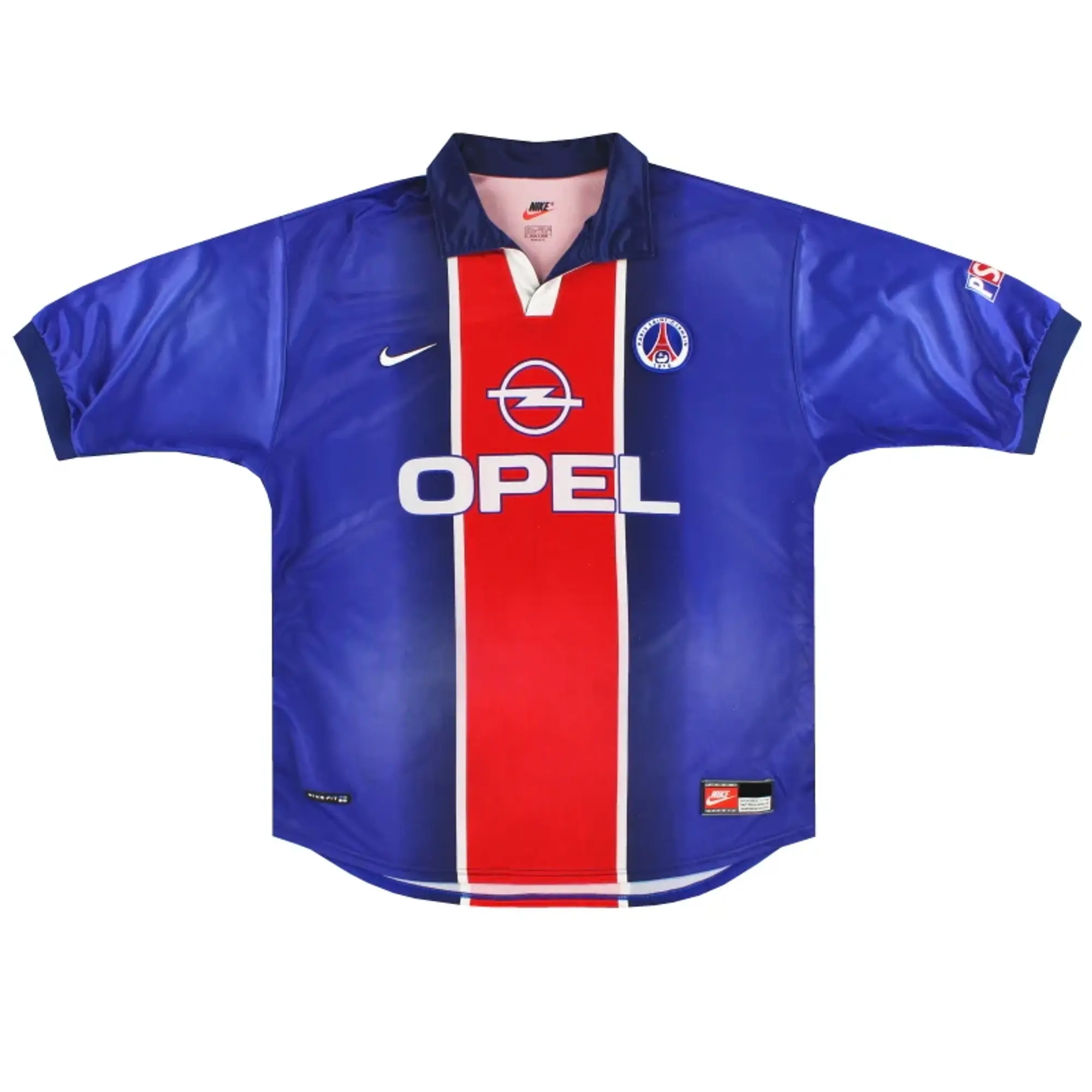 1998-99 Paris Saint-Germain Nike Home Shirt M - Paris Saint-Germain / Excellent / Medium