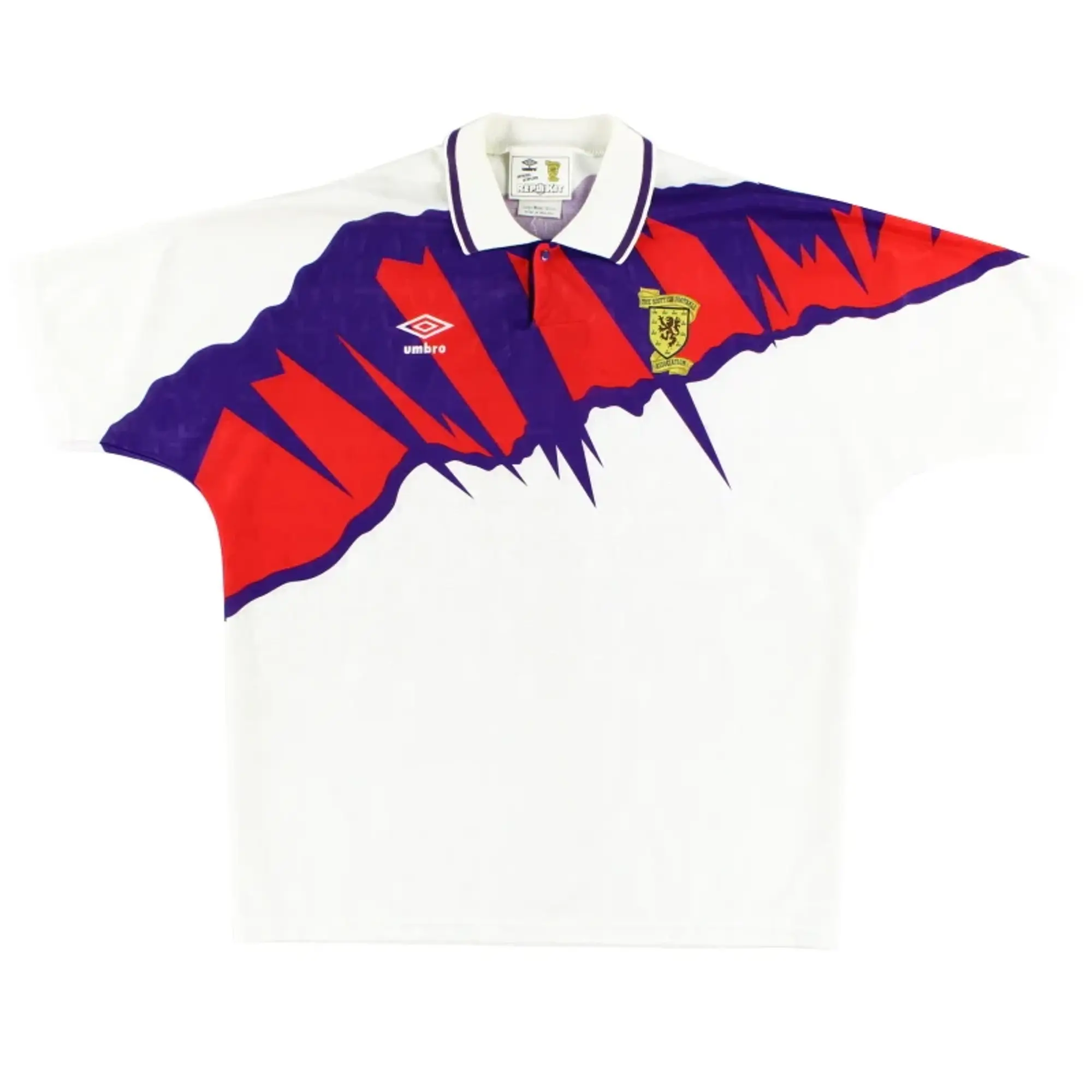 1991-93 Scotland Umbro Away Shirt S - Scotland / Excellent / Small