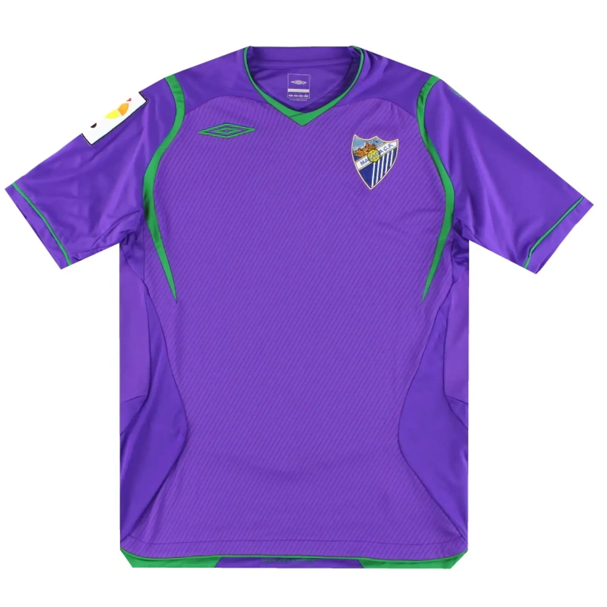 2008-09 Malaga Umbro Away Shirt S - Other Spanish Clubs / Excellent / Small