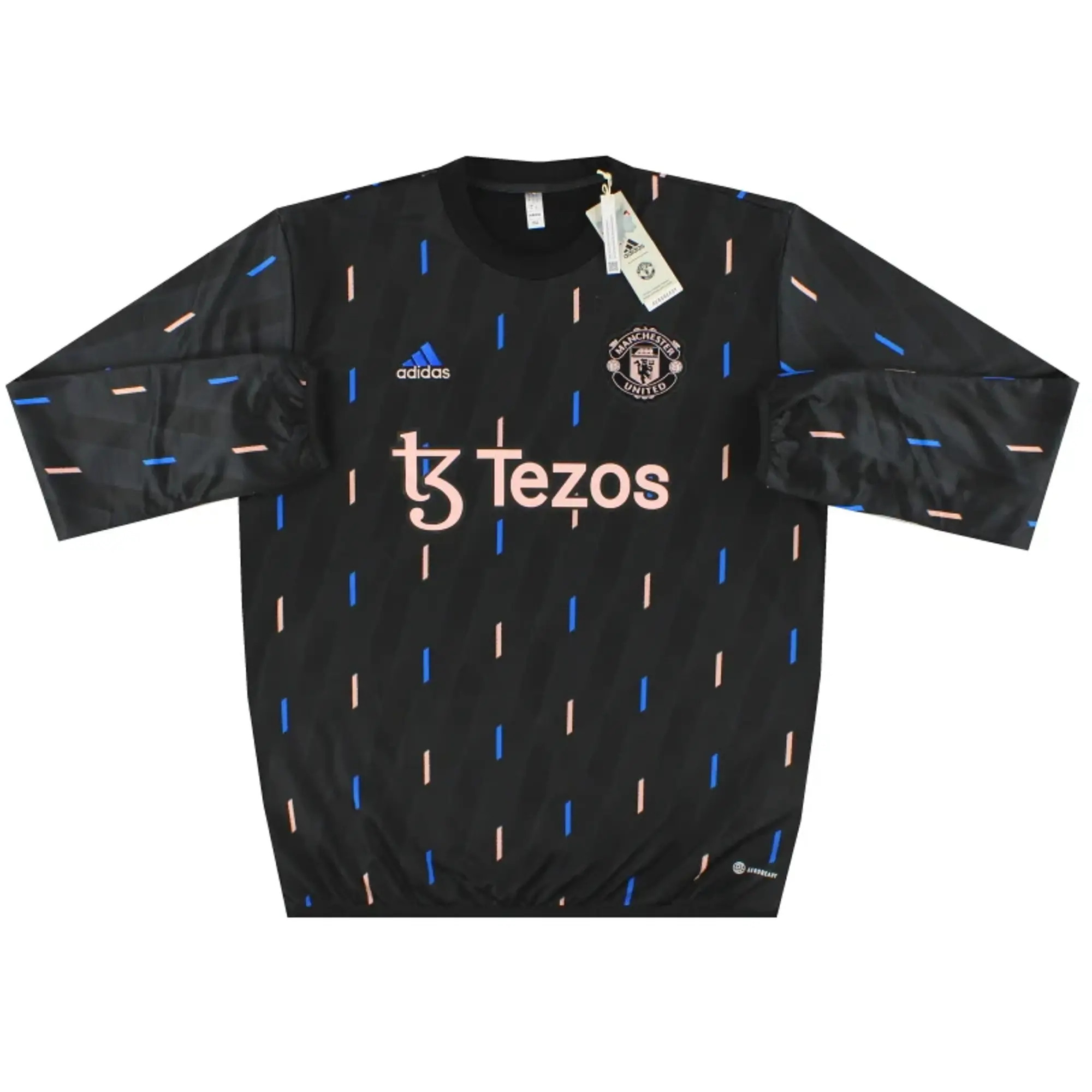 2022-23 Manchester United adidas Pre Match Warm Up Sweatshirt *BNIB* - Manchester United / BNIB / XL